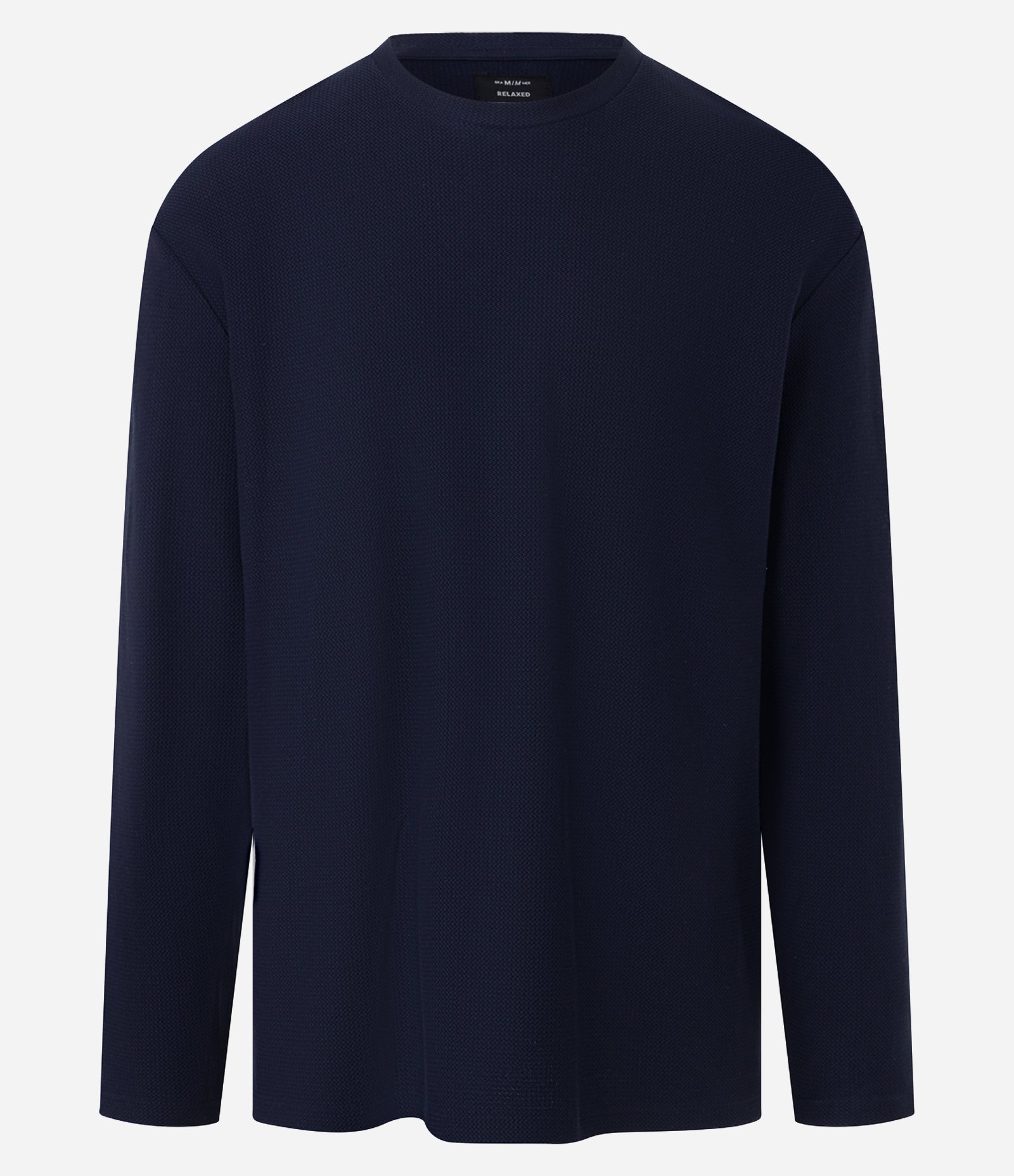 Camiseta Relaxed em Algodão com Textura Chevron 5