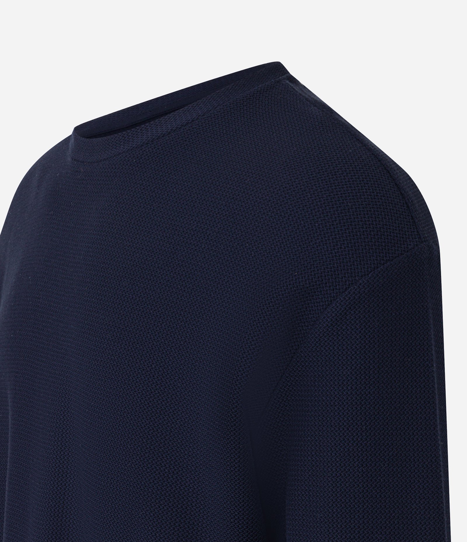 Camiseta Relaxed em Algodão com Textura Chevron 6