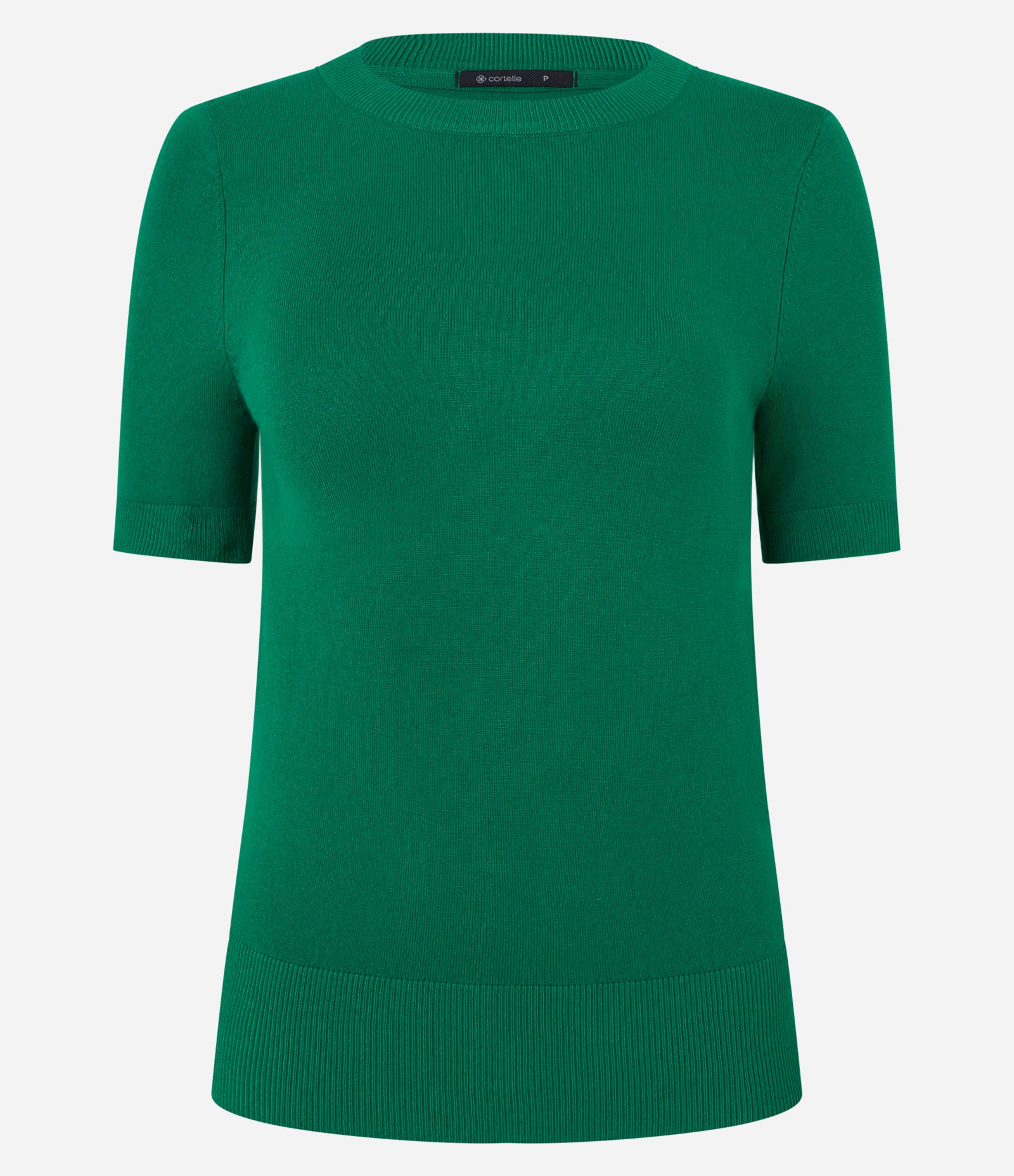 Blusa Básica em Tricô com Barra Canelada 5