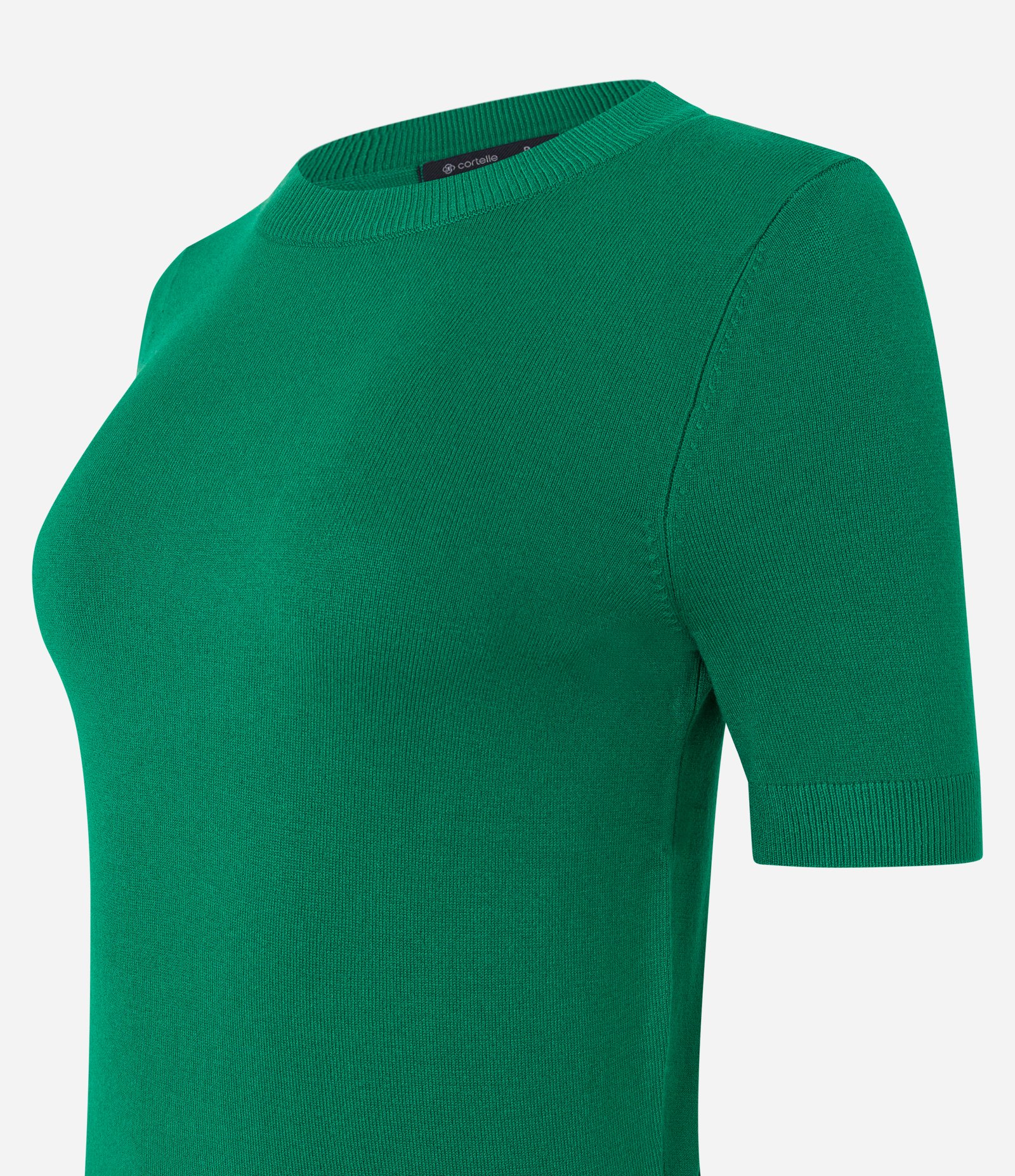 Blusa Básica em Tricô com Barra Canelada 6