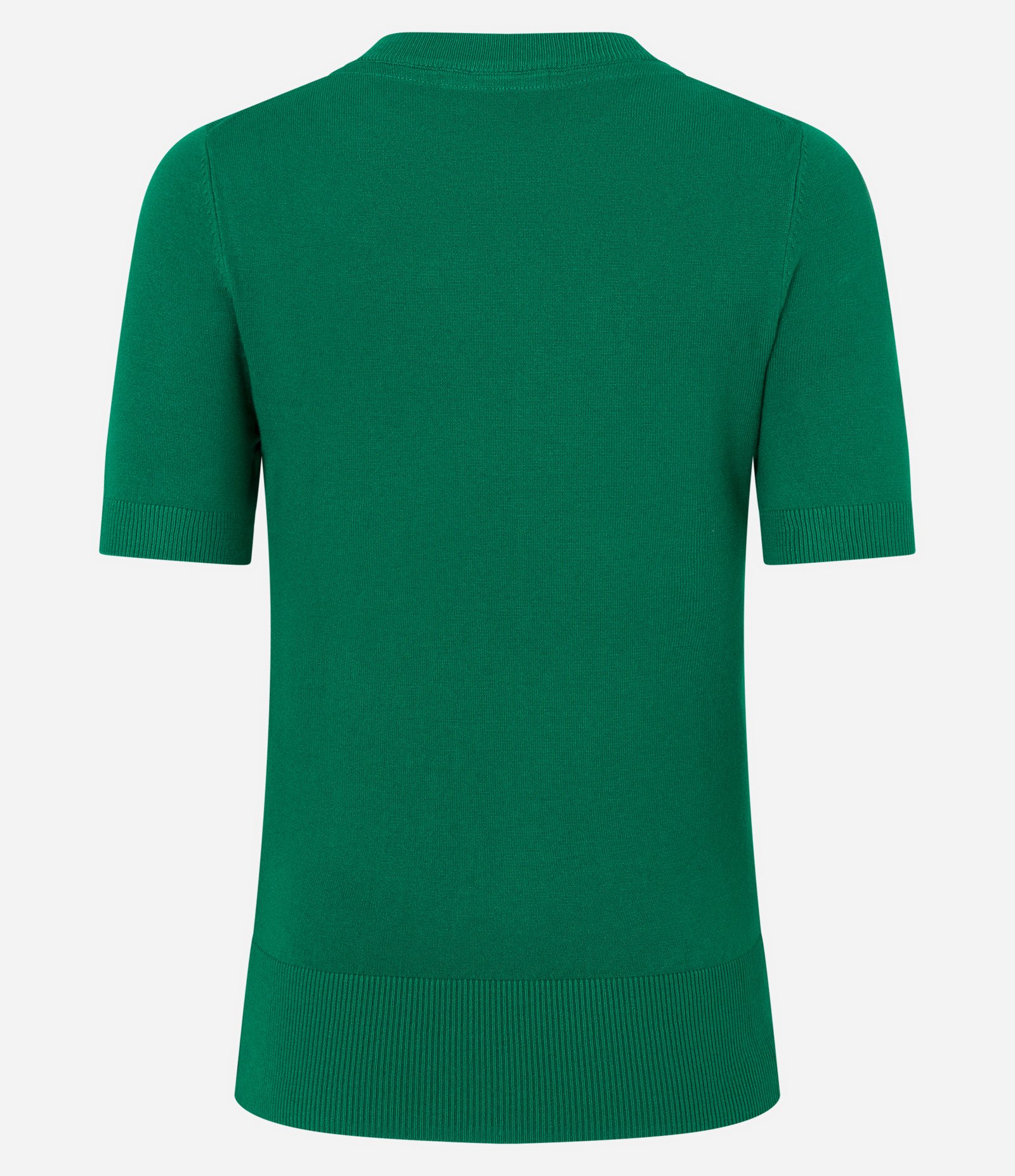 Blusa Básica em Tricô com Barra Canelada 7