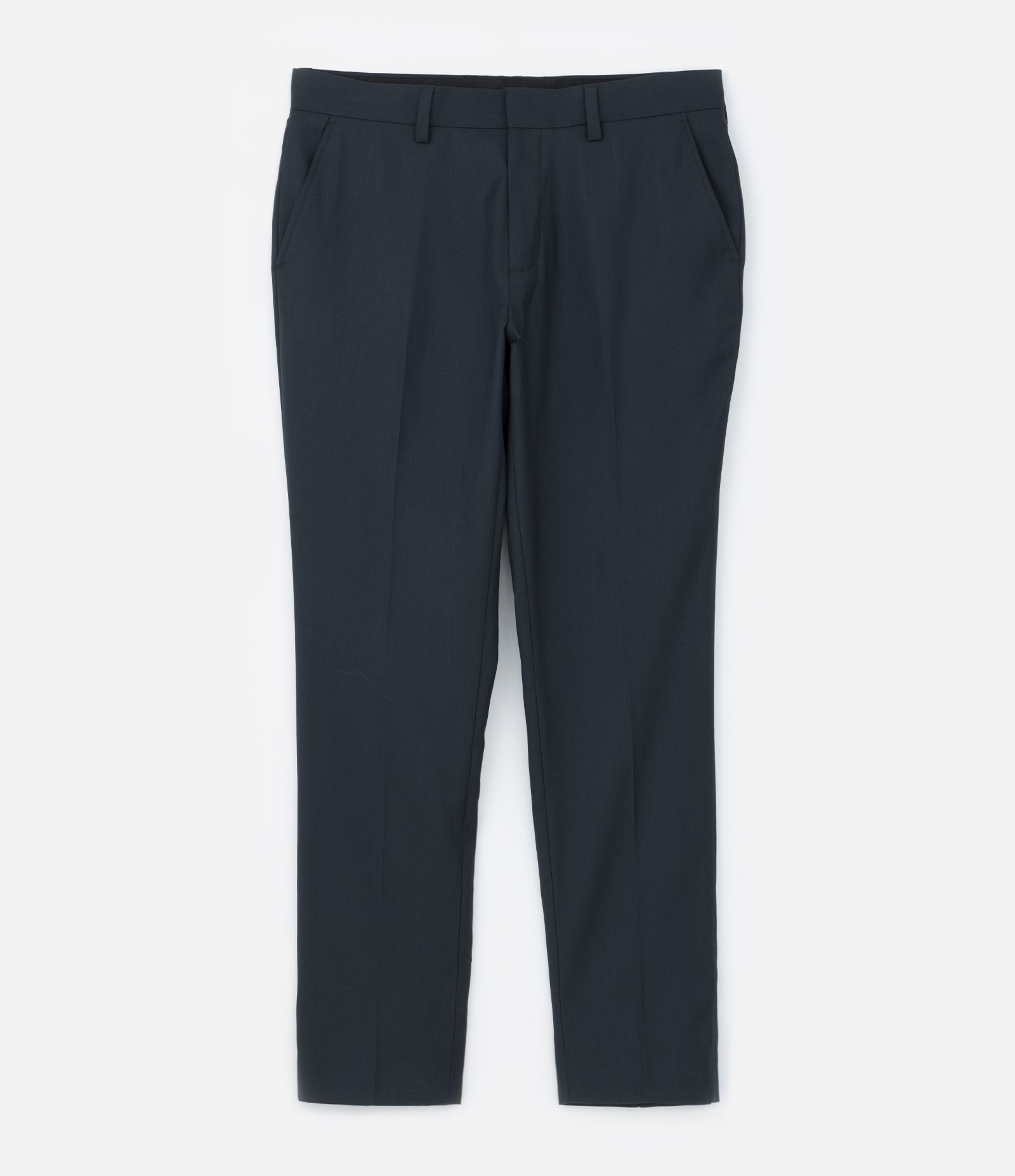 Calça em Tricoline com Textura Sarjado Preto 5