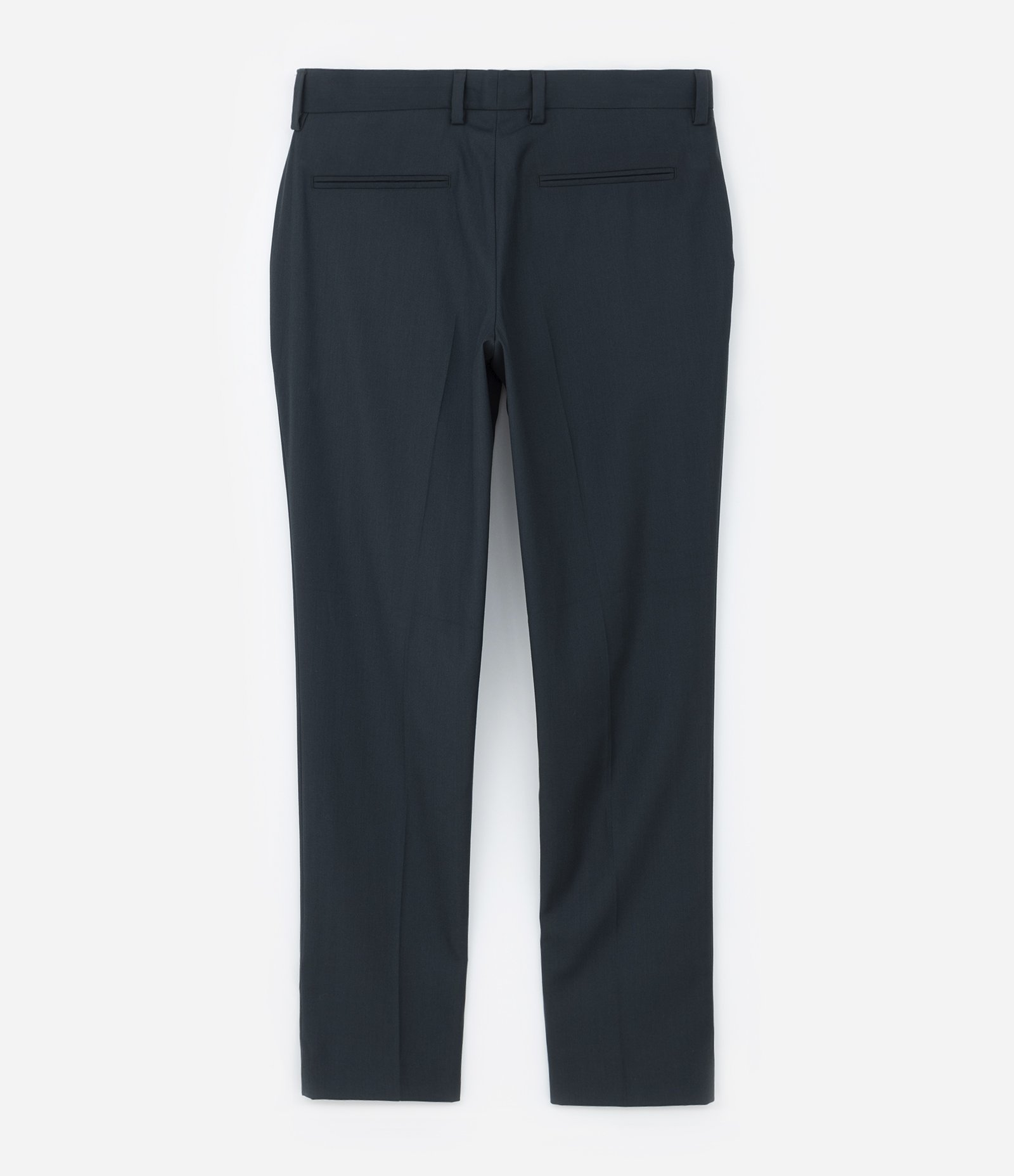 Calça em Tricoline com Textura Sarjado Preto 6