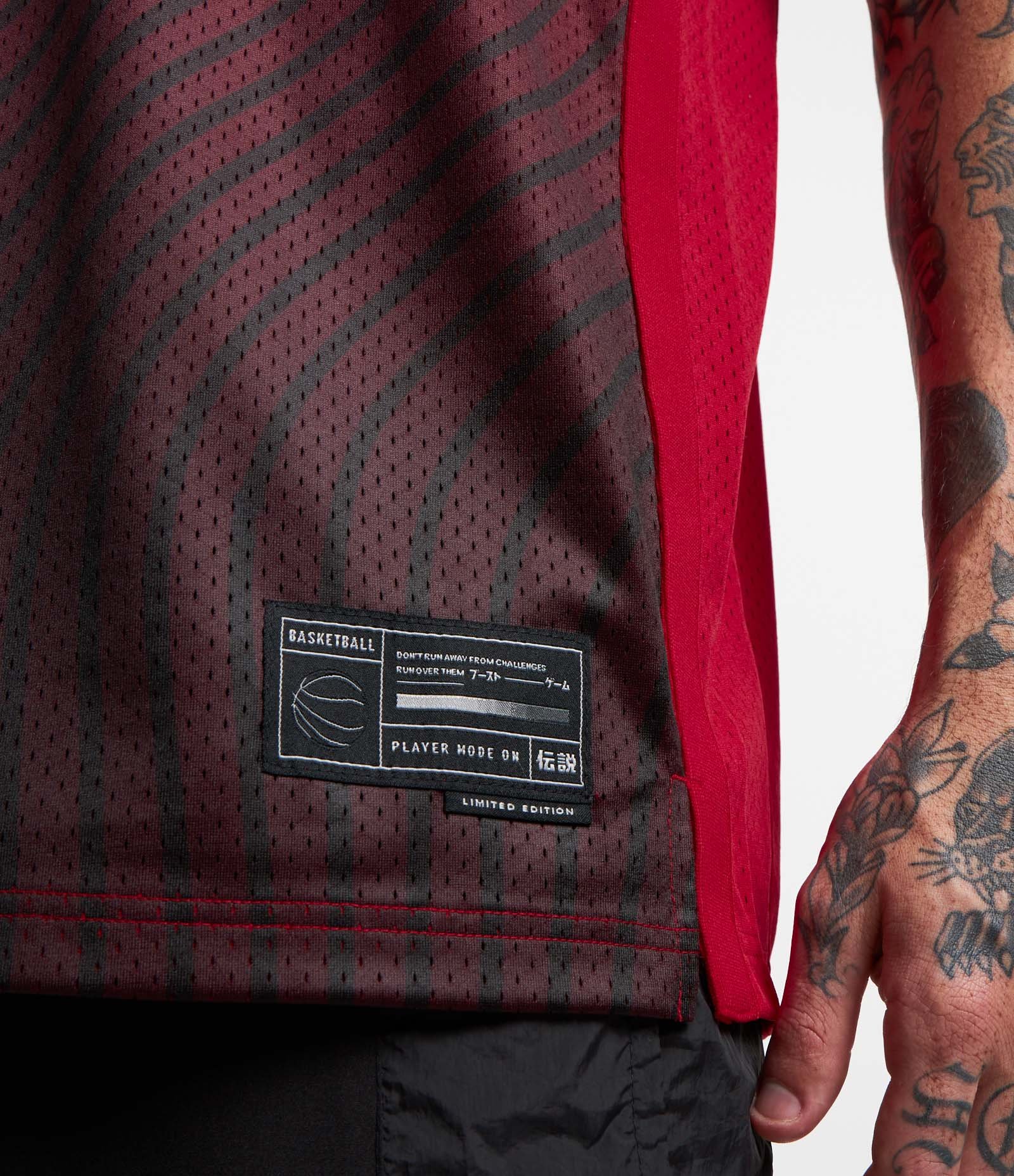 Regata Basquete com Dallas 00 Estampado Vermelho 4