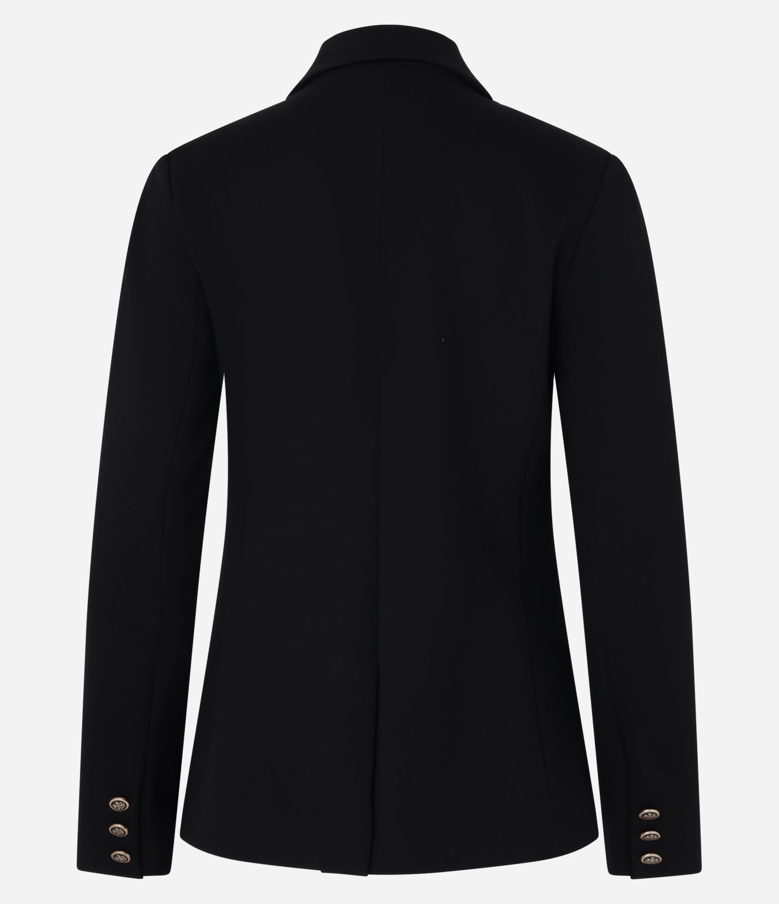 Blazer Alfaiatado em Ponto Roma com Botões Brasão Preto 6