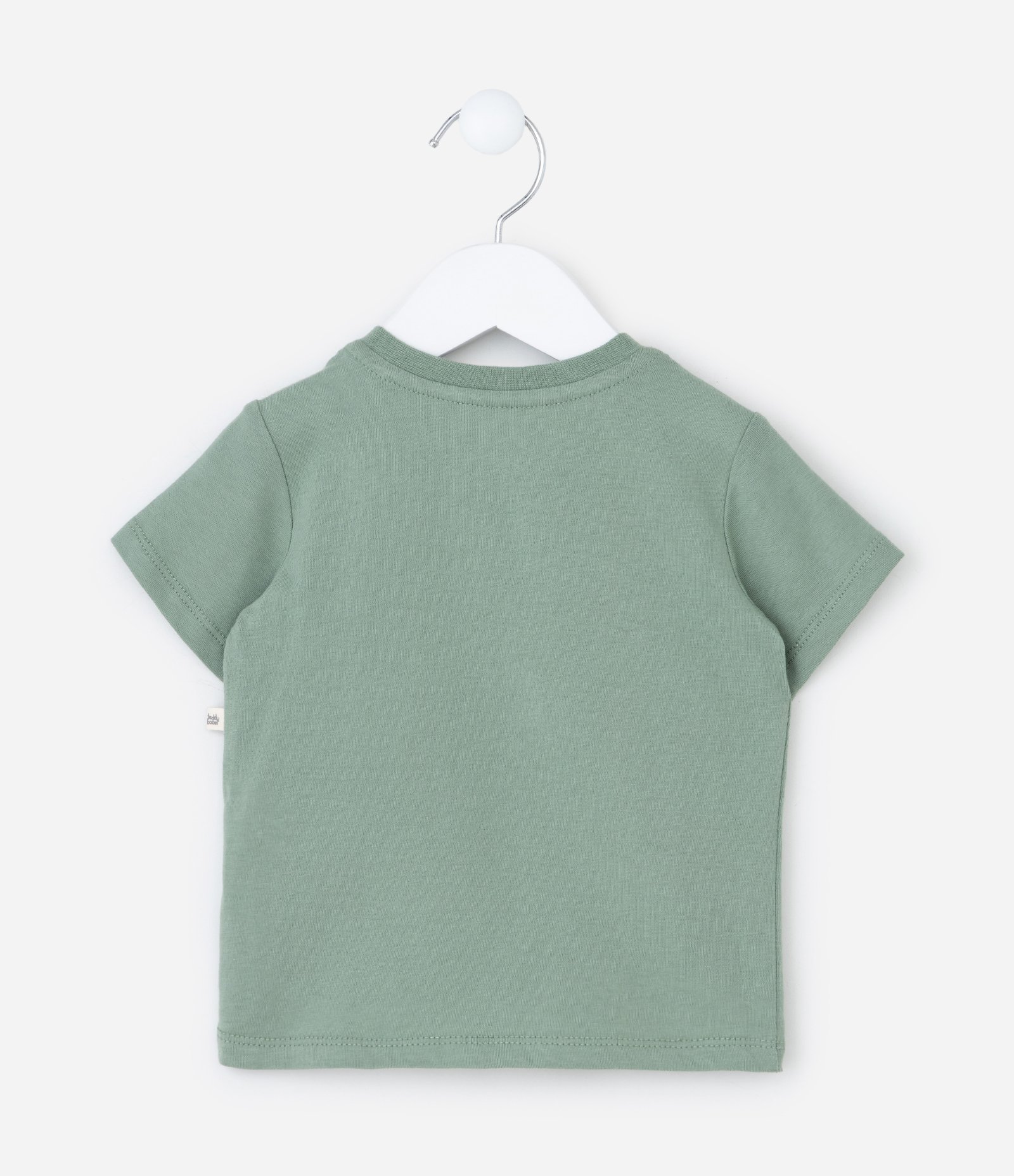 Conjunto Infantil em Algodão com Estampa de Zebra - Tam 0 a 18 meses Verde 5