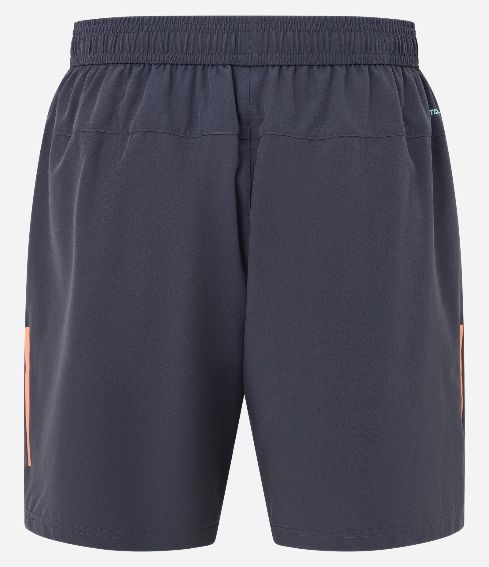 Bermuda Esportiva com Blocos de Cor e Bolsos com Zíper Cinza 9