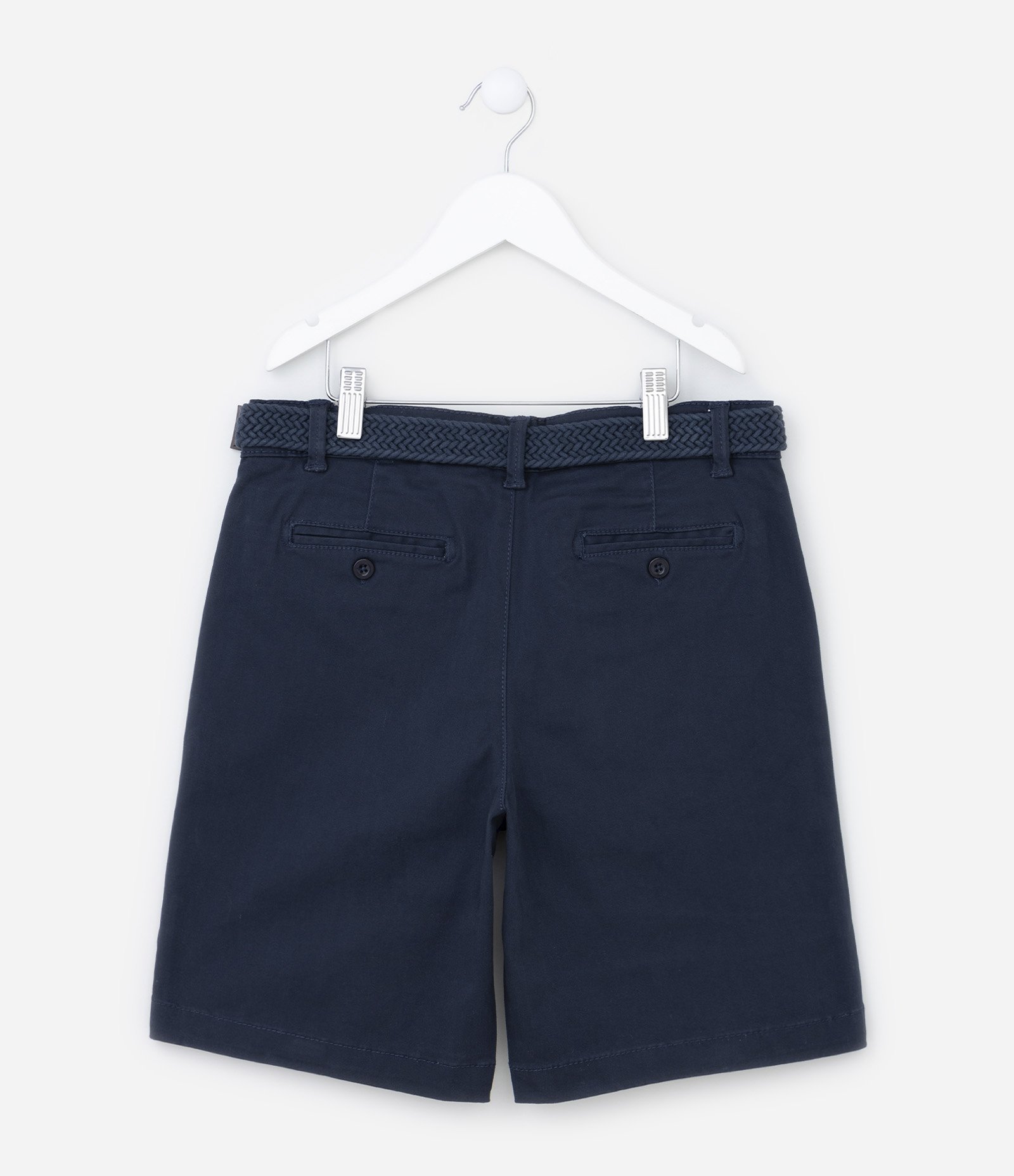 Bermuda Infantil com Cinto Trançado - Tam 05 a 14 Anos 2