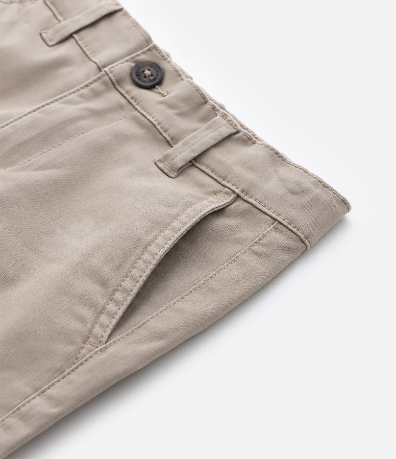 Calça Infantil em Sarja com Cinto - Tam 5 a 14 Anos 5