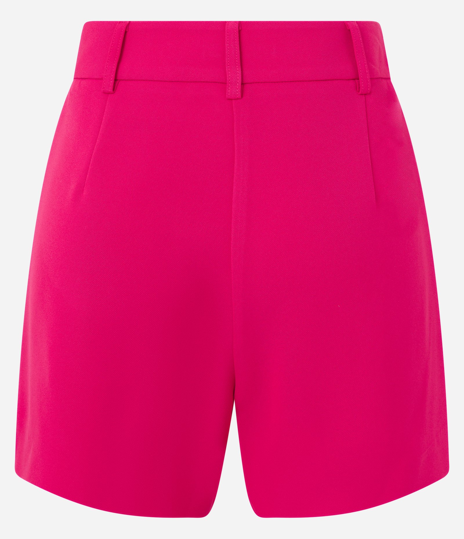 Bermuda Alfaiatada em Crepe com Bolso Fake Rosa Pink 6