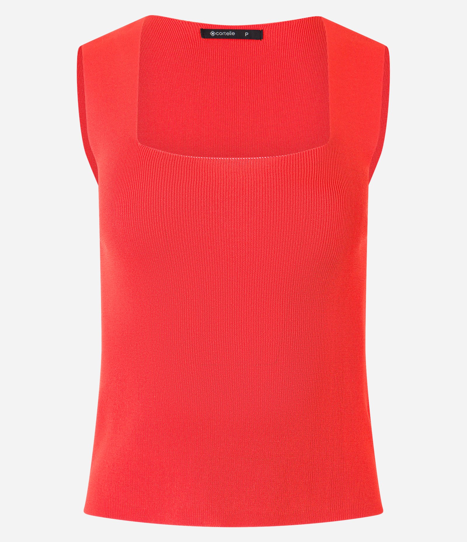 Blusa em Tricô com Decote Quadrado 6