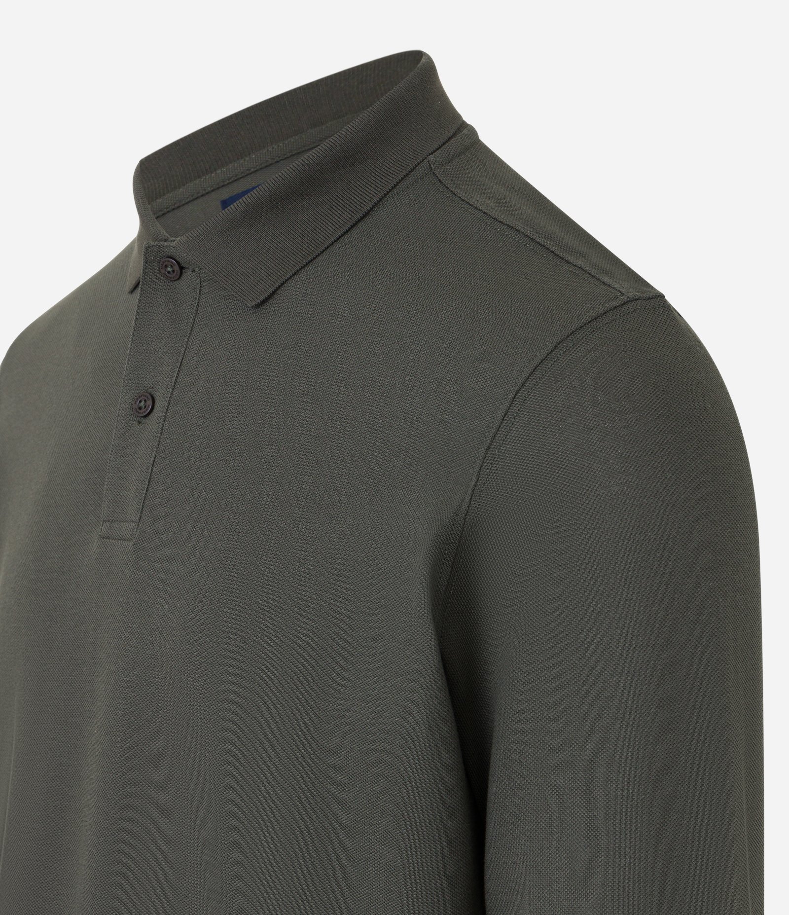 Polo em Algodão com Textura Piquet e Abotoamento 6