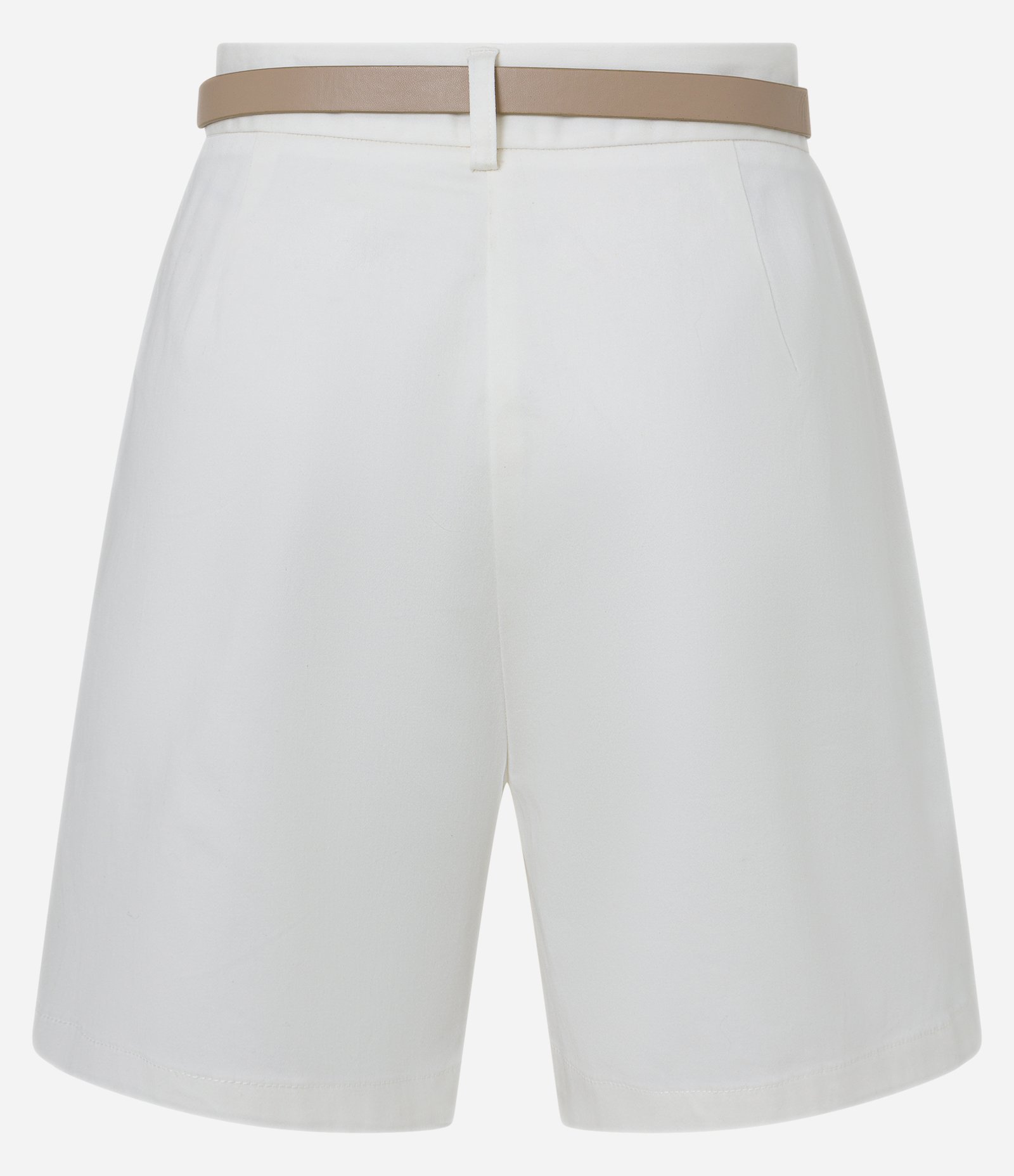 Short em Alfaiataria com Cinto de PU e Fivela de Metal 6