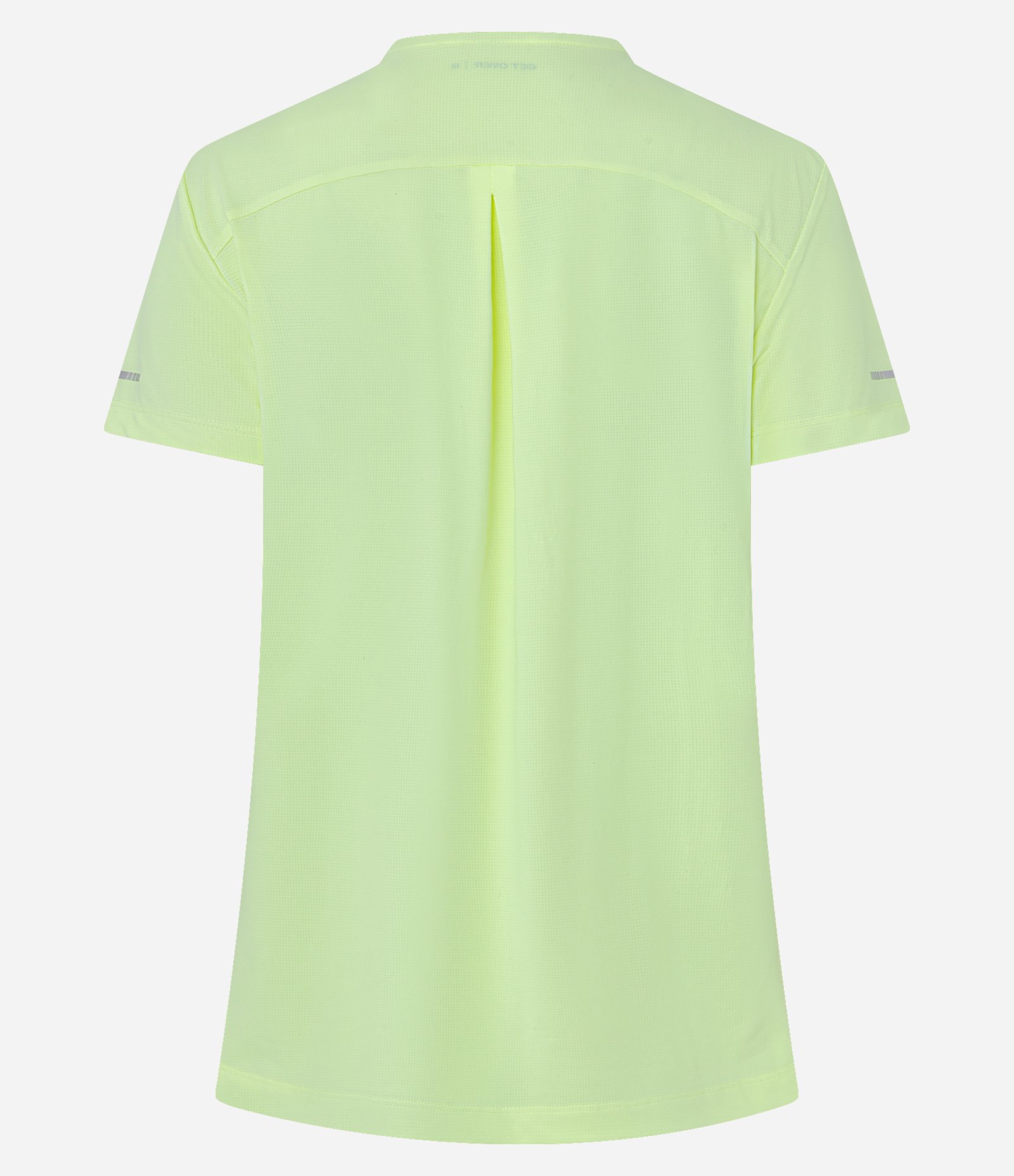 Camiseta Esportiva Regular Texturizada com Detalhe Refletivo Verde Claro 7