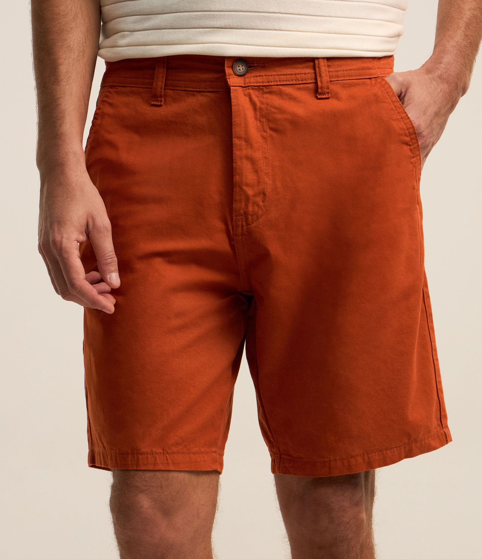 Bermuda Reta em Sarja com Bolso 2