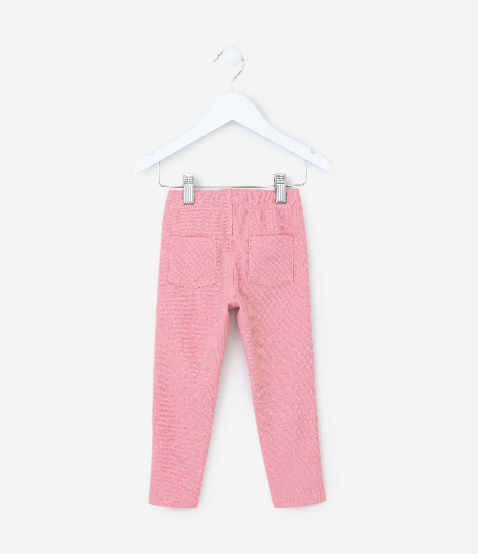 Calça Jegging Infantil com Bolso - Tam 1 a 5 anos Rosa 2