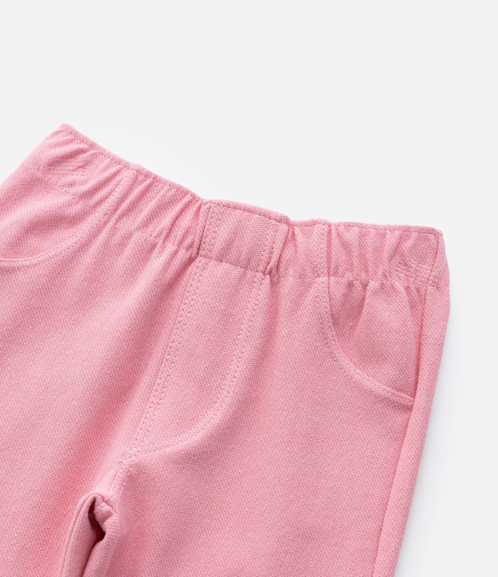Calça Jegging Infantil com Bolso - Tam 1 a 5 anos Rosa 4