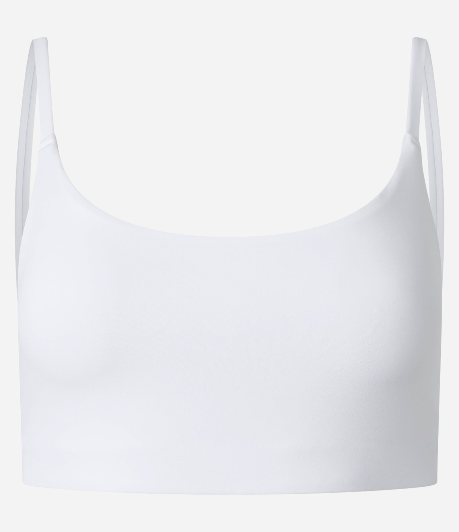 Top Esportivo Nadador sem Bojo em Poliamida Branco 5