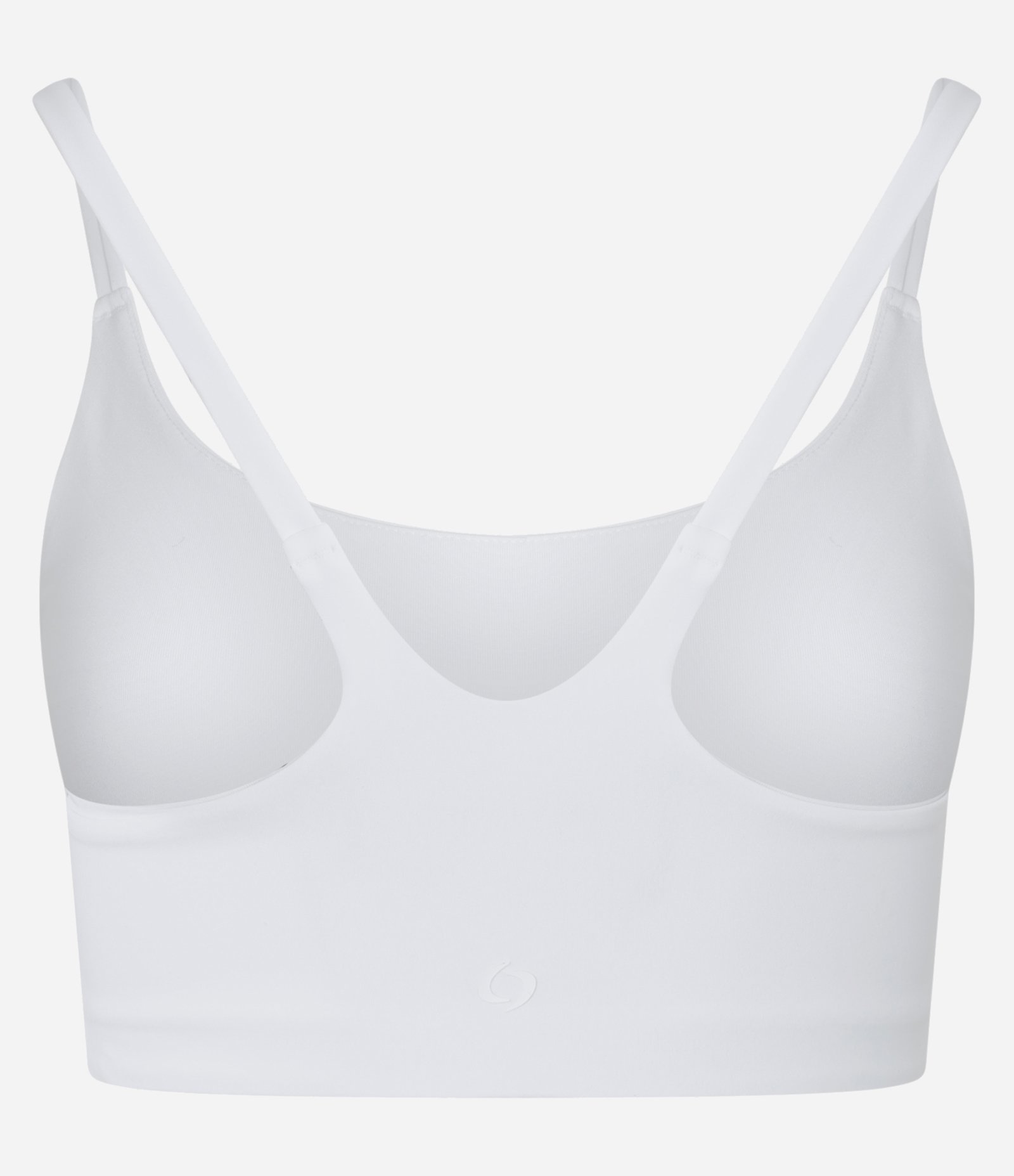 Top Esportivo Nadador sem Bojo em Poliamida Branco 6