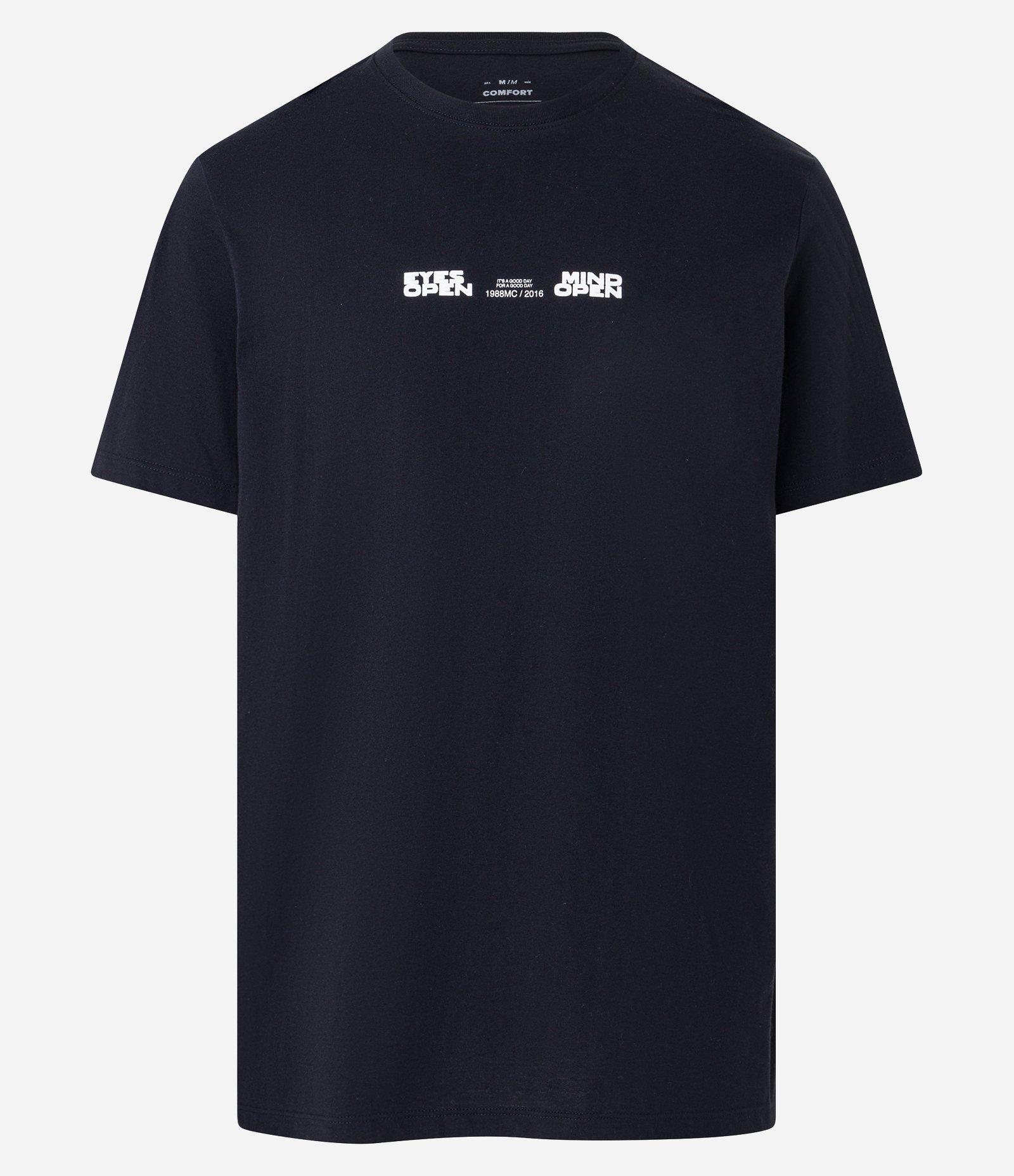 Camiseta Comfort em Algodão com Estampa Photoprint Preto 6