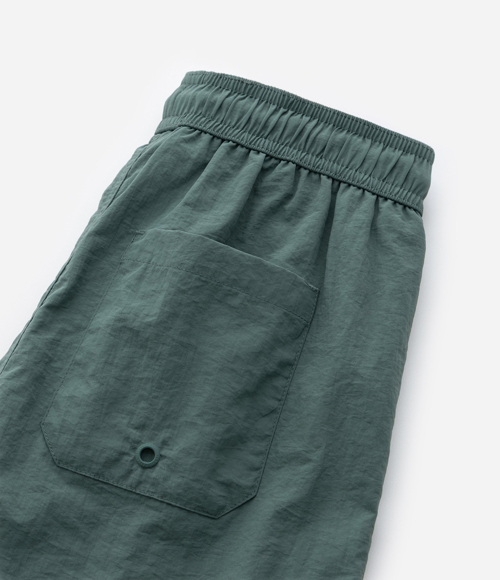 Bermuda Infantil com Forro e Cintura Elástica - Tam 5 a 14 anos Verde Musgo 4