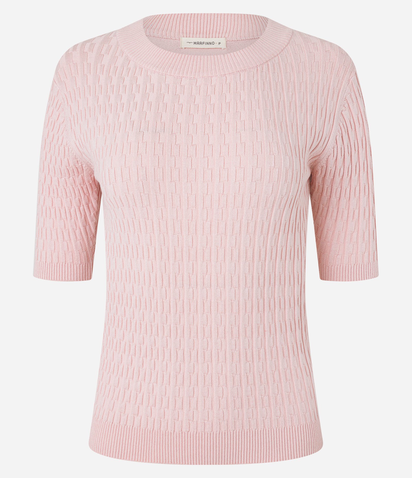 Blusa Texturizada em Tricô com Gola Redonda 6