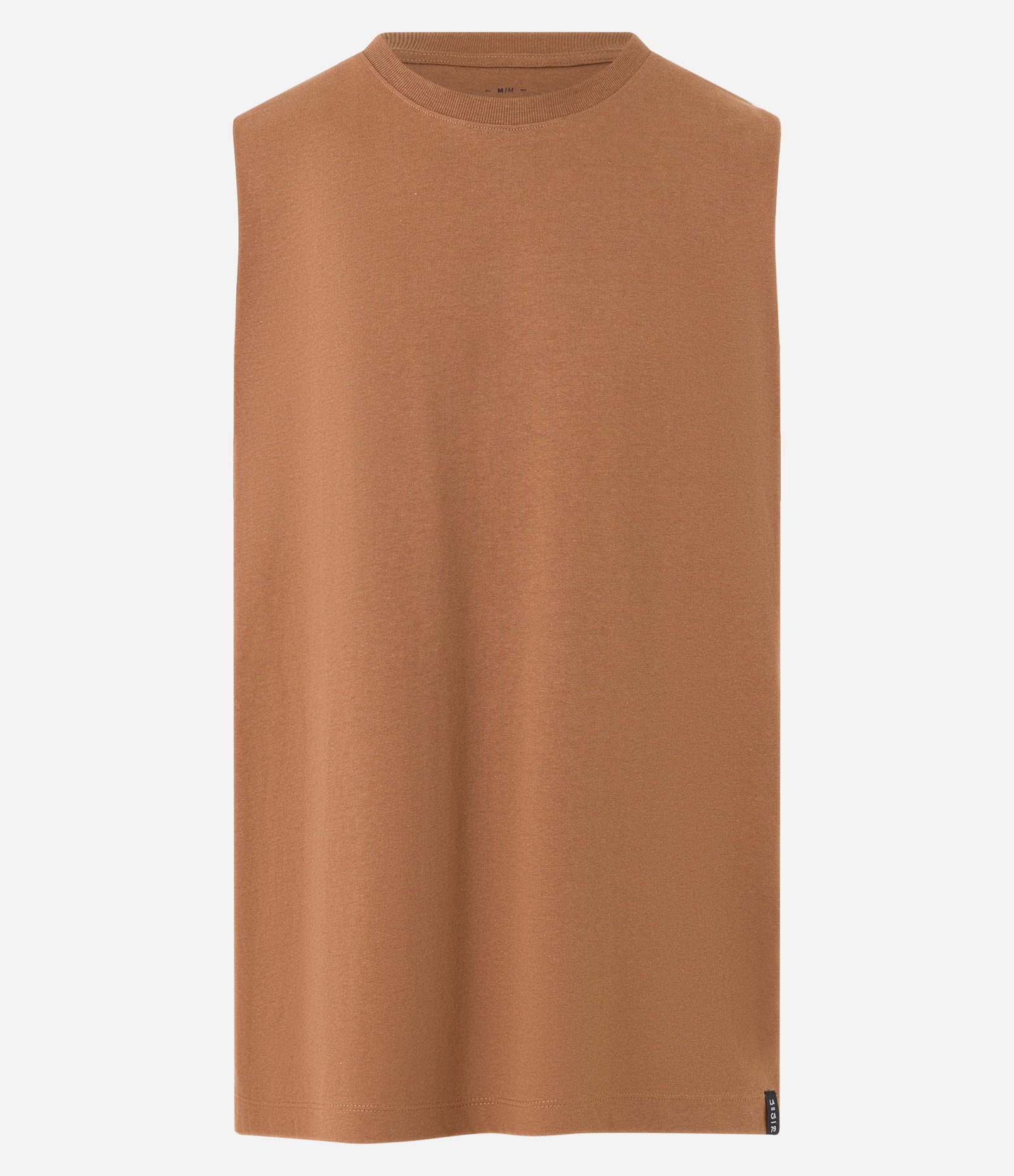 Regata Machão Básica em Algodão Marrom 6