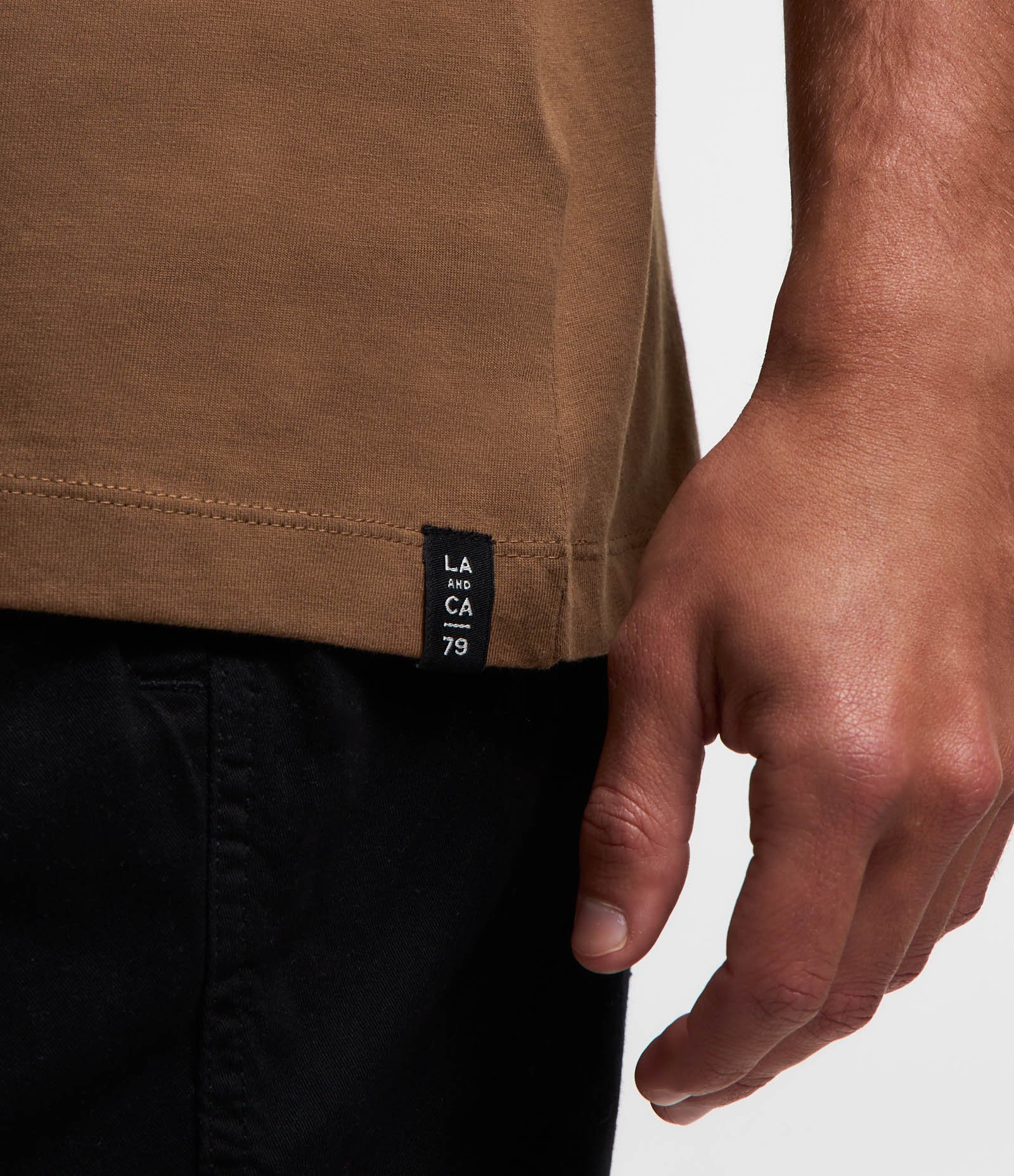 Regata Machão Básica em Algodão Marrom 5