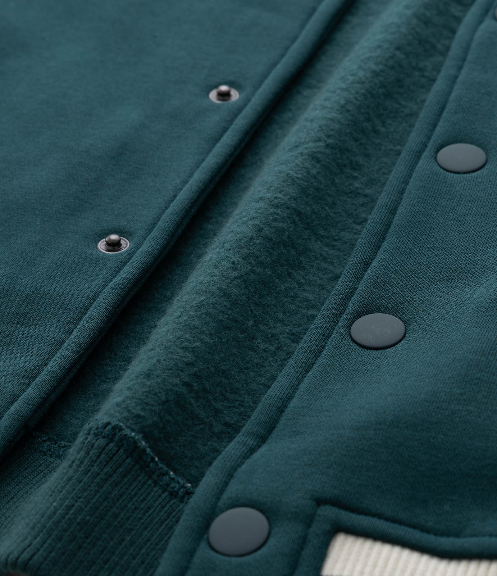 Jaqueta Bomber College Infantil Estampa Los Angeles - Tam 5 a 14 anos Verde 9