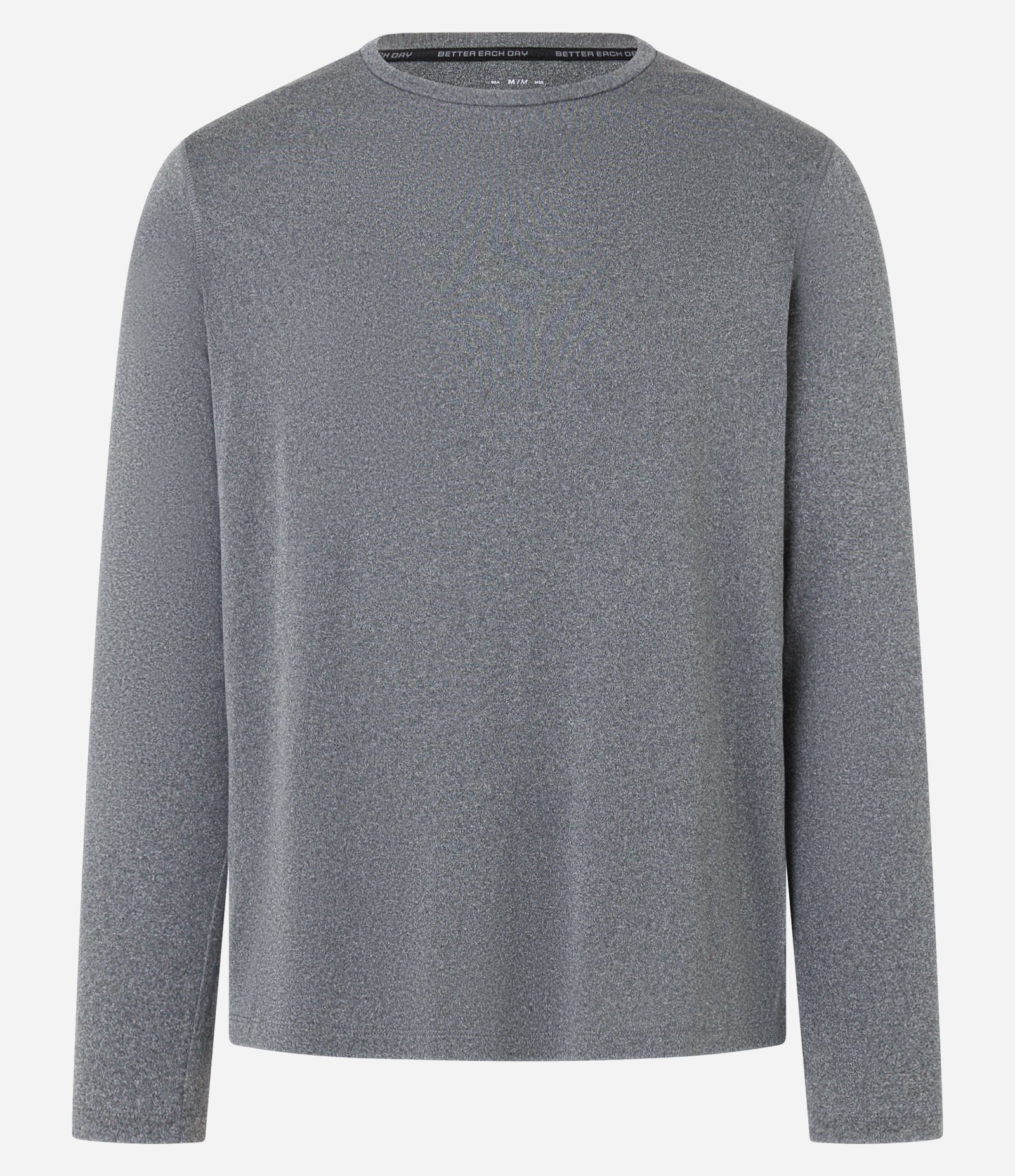 Camiseta Comfort Esportiva com Tecnologia Dry e Proteção UV Cinza 5