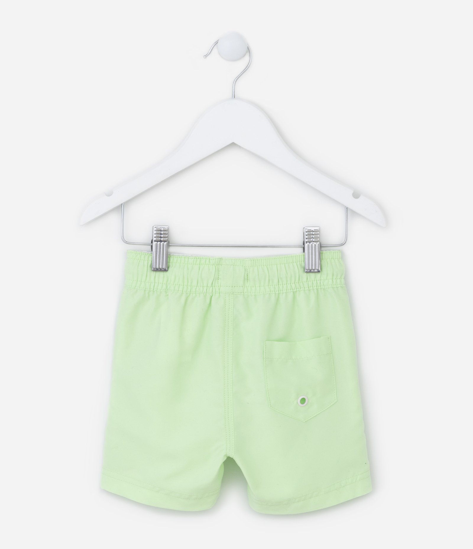 Bermuda de Banho Infantil com Etiqueta Emborrachada - Tam 1 a 5 anos 2