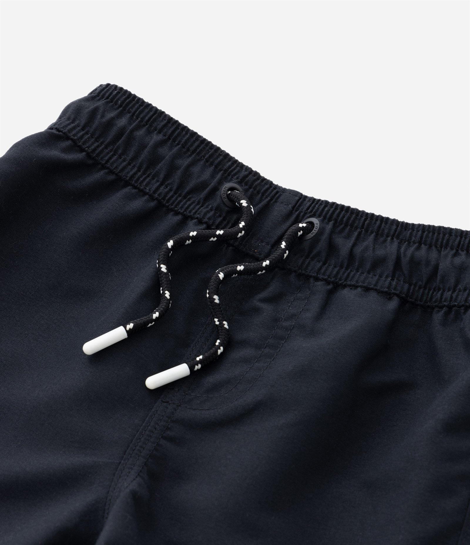 Bermuda de Banho Infantil com Etiqueta Emborrachada - Tam 1 a 5 anos Preto 5