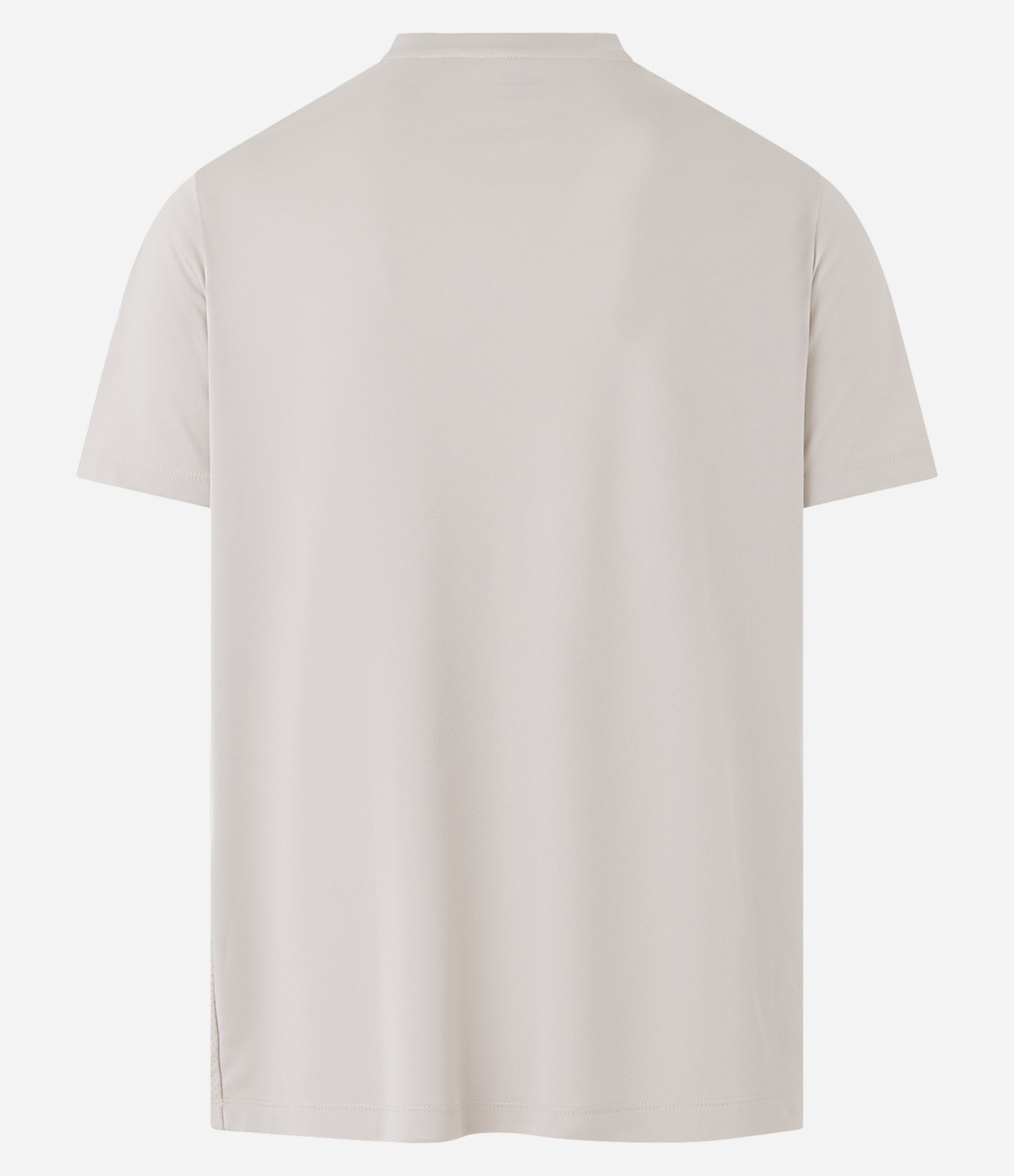Camiseta Esportiva com Estampa Degrade Pontilhada Bege 5