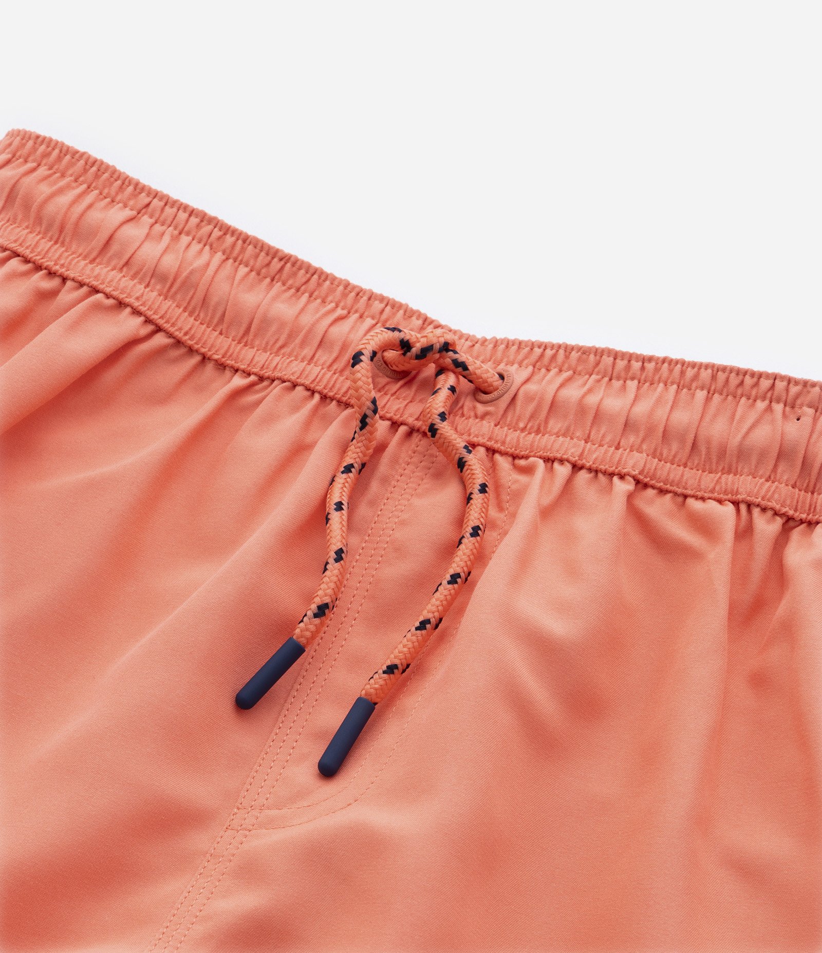 Bermuda de Banho Infantil com Etiqueta Emborrachada - Tam 5 a 14 anos Laranja 6