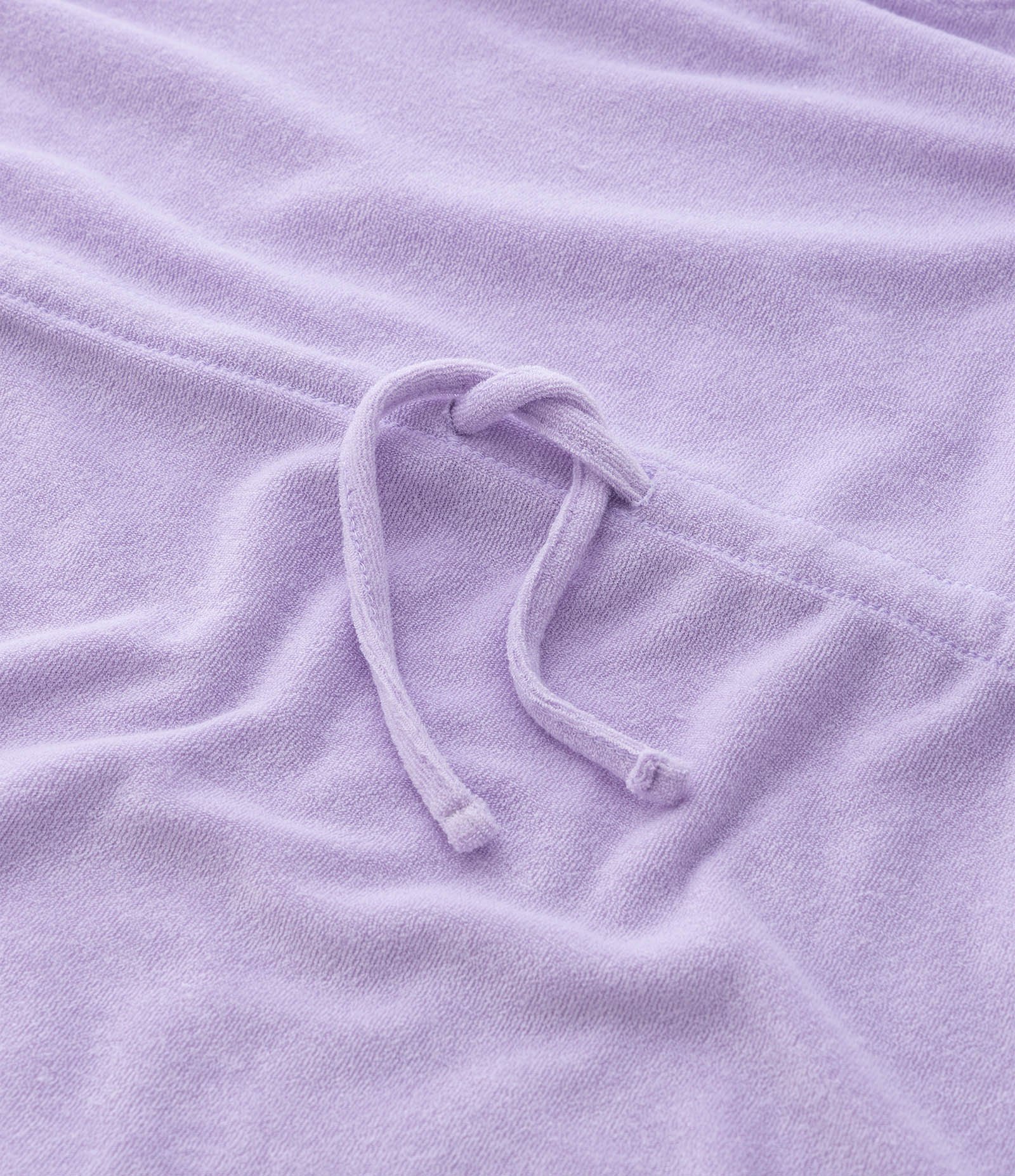 Saída de Praia Infantil Atoalhada com Capuz e Amarração na Cintura - Tam 3 a 16 anos Lilás 6