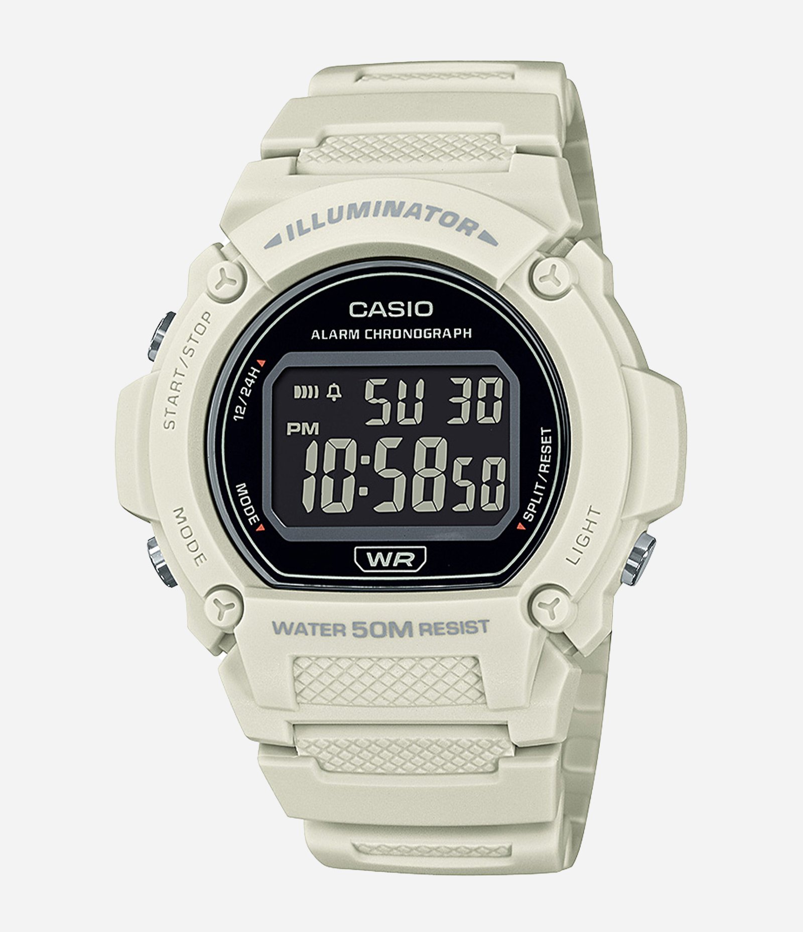 Relógio Digital Casio em Silicone W-219HC-8BV U 1