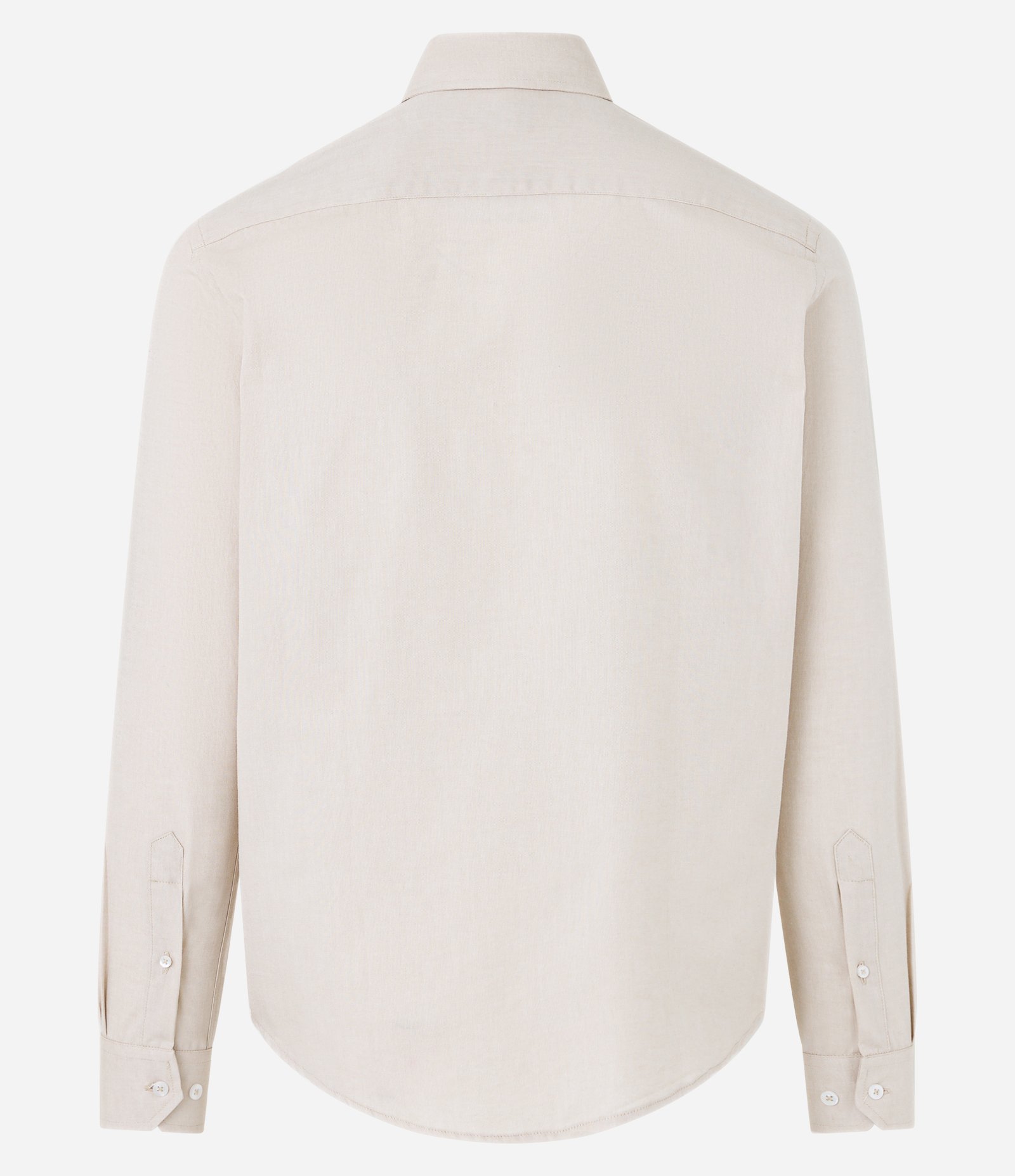 Camisa em Oxfordine com Abotoamento Frontal Crú 6