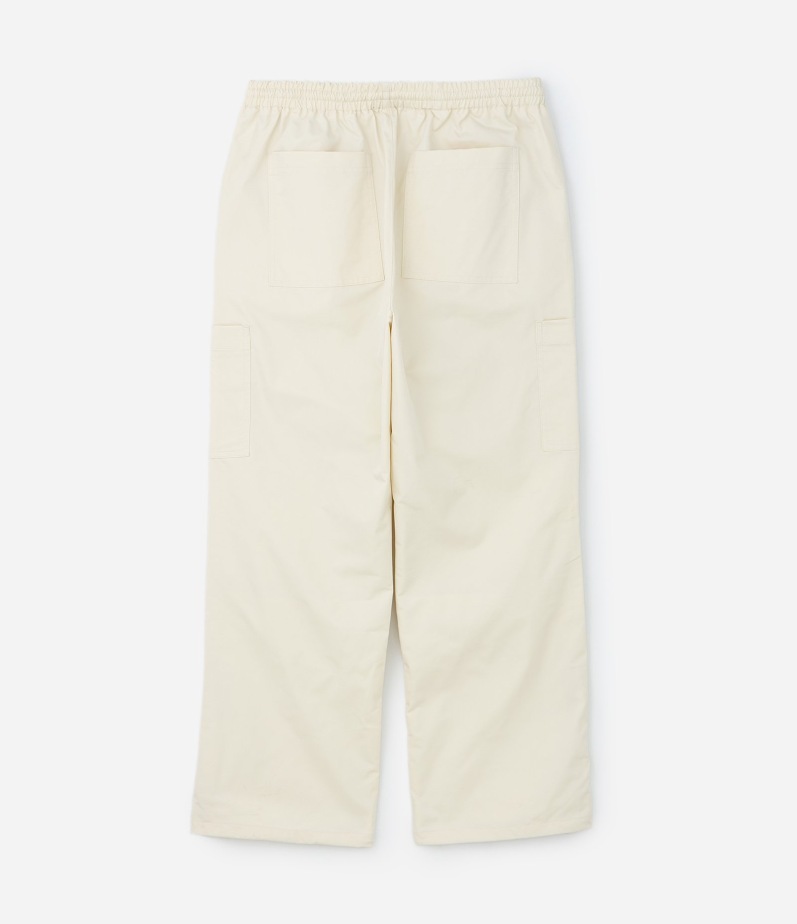 Calça Wide Leg com Bolso Lateral Bege 8