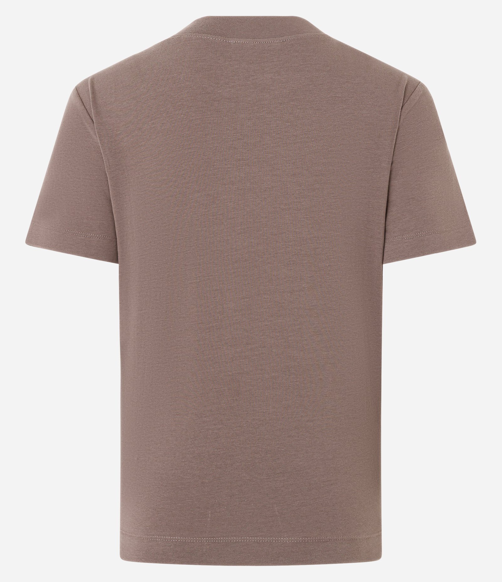 Blusa Básica Justinha em Ribana de Algodão Marrom 6