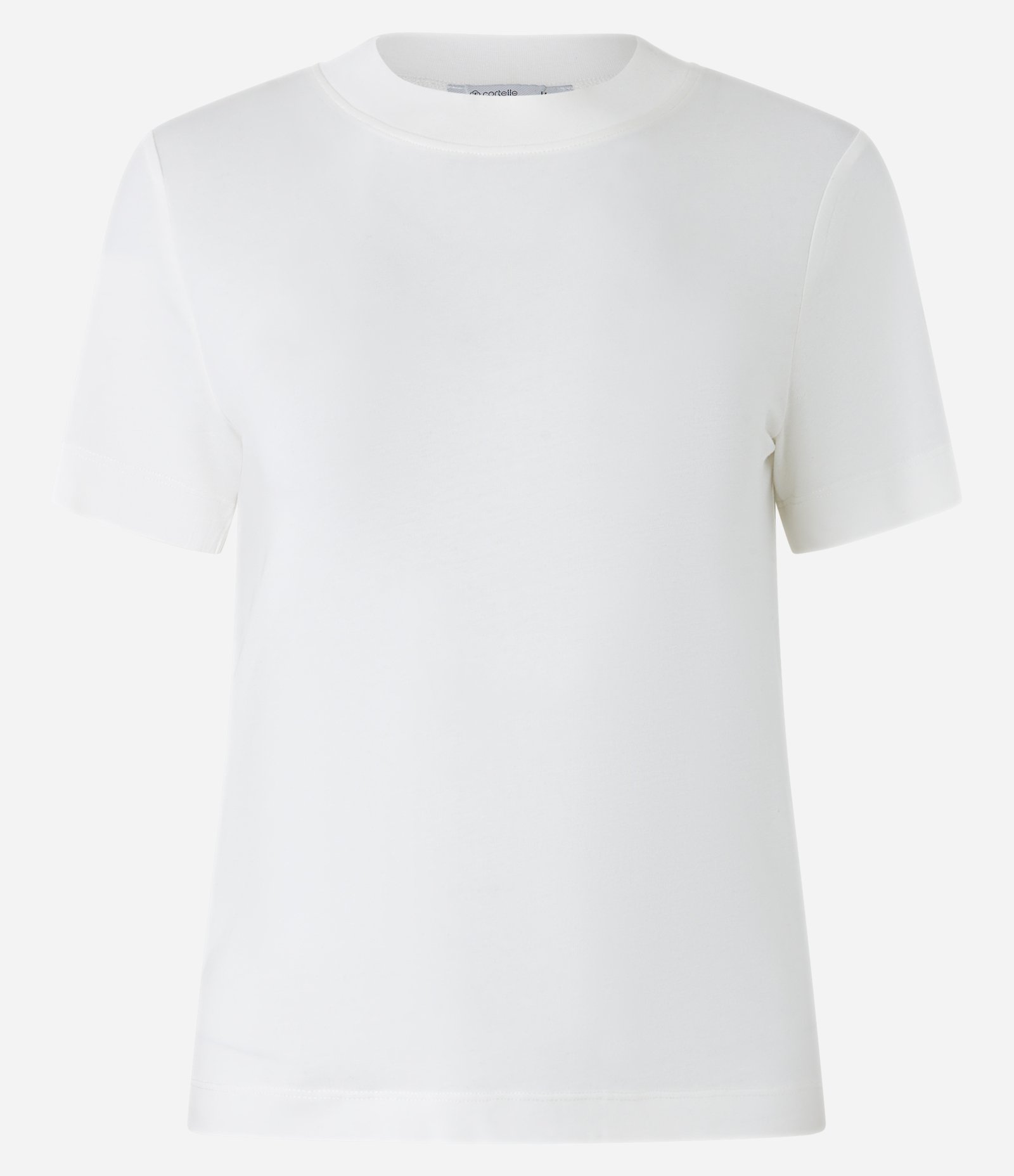 Blusa Básica Justinha em Ribana de Algodão Off White 5