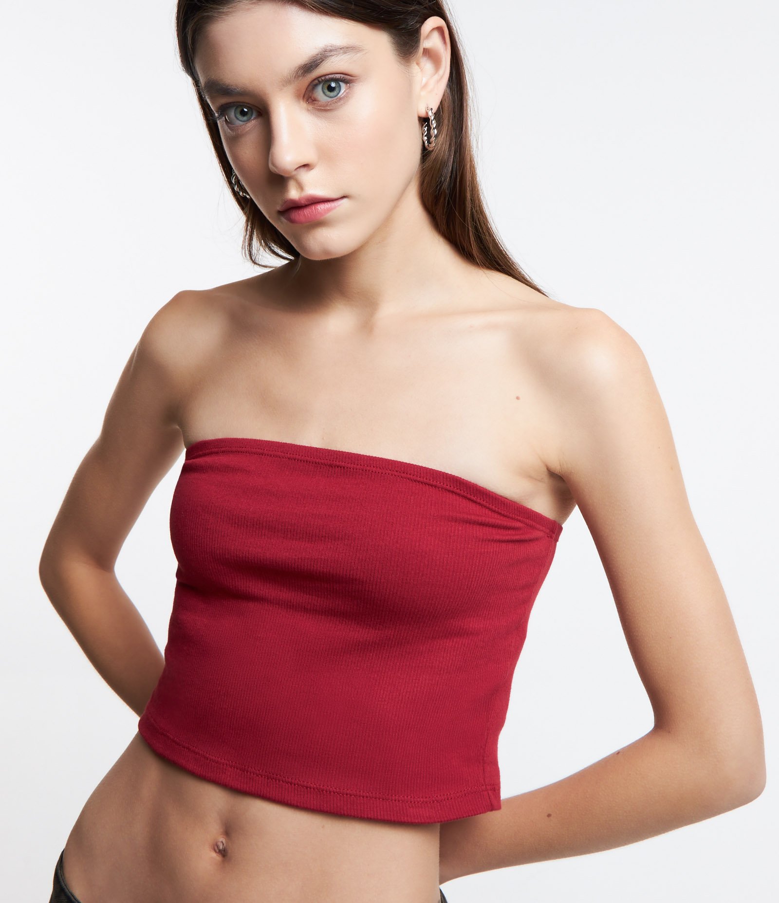 Blusa Tomara que Caia em Ribana com Textura Canelada 1