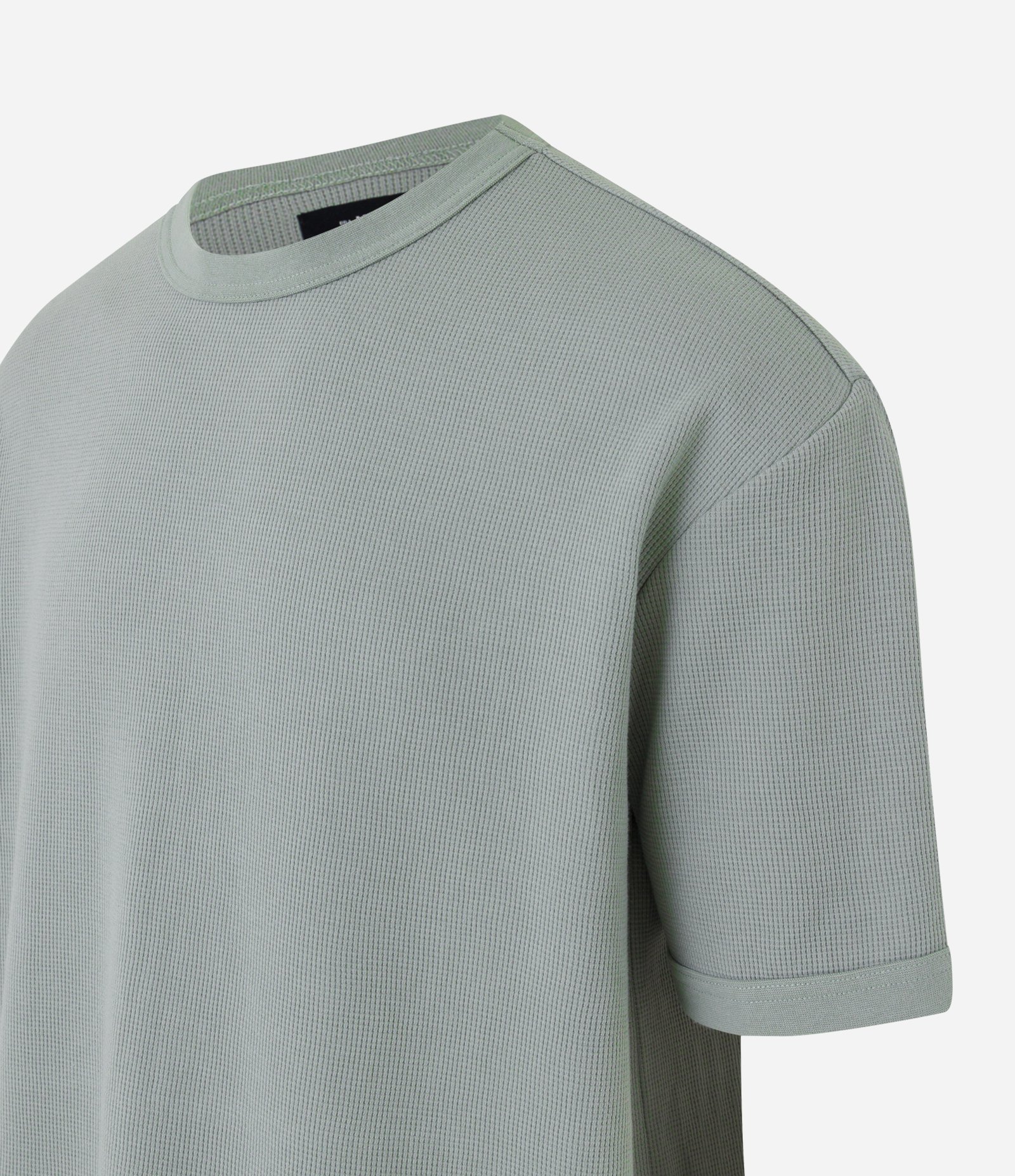 Camiseta Relaxed em Algodão com Textura de Mini Waffle 5