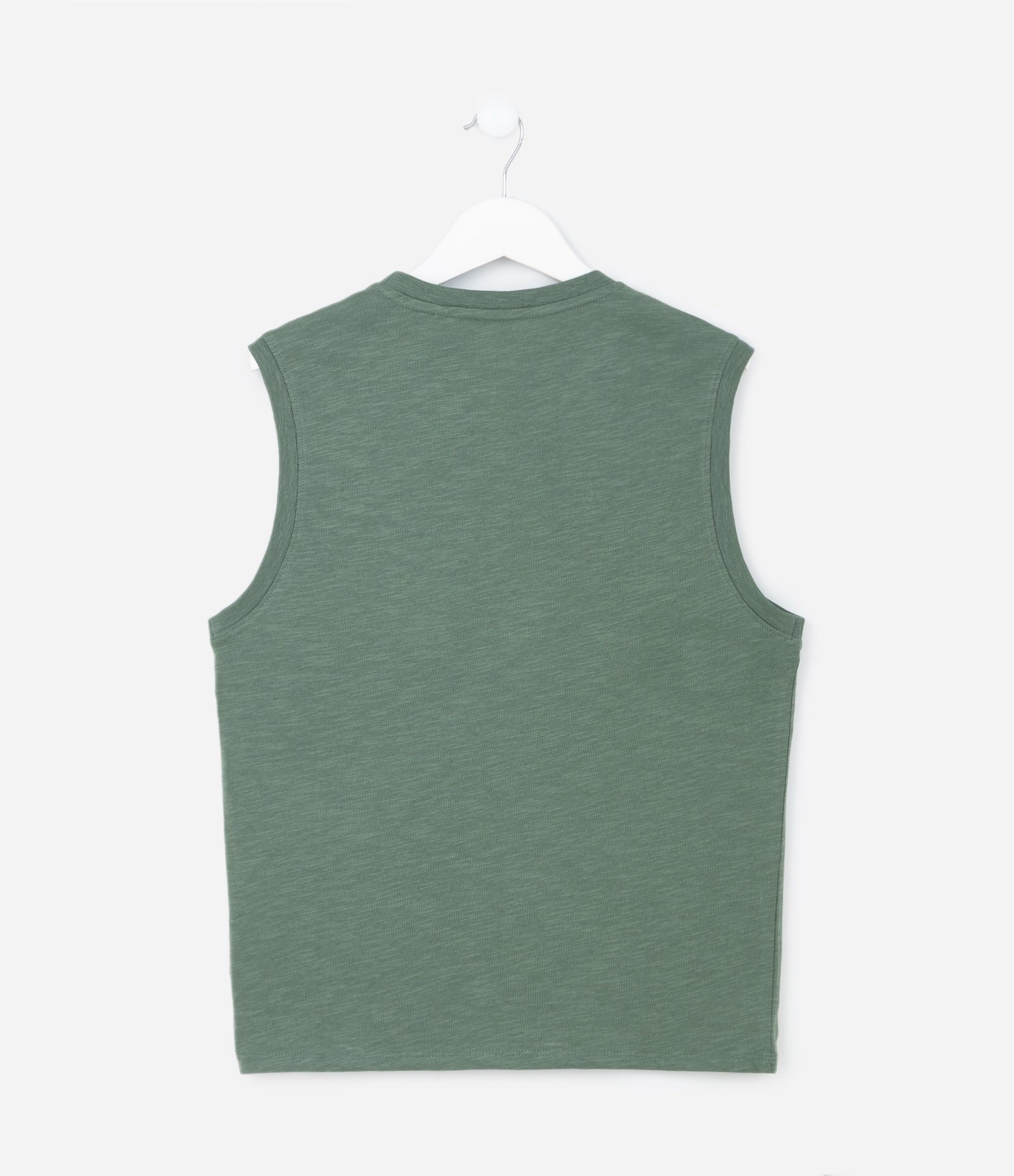 Regata Infantil em Flamê com Bolsinho - Tam 5 a 14 Anos 3