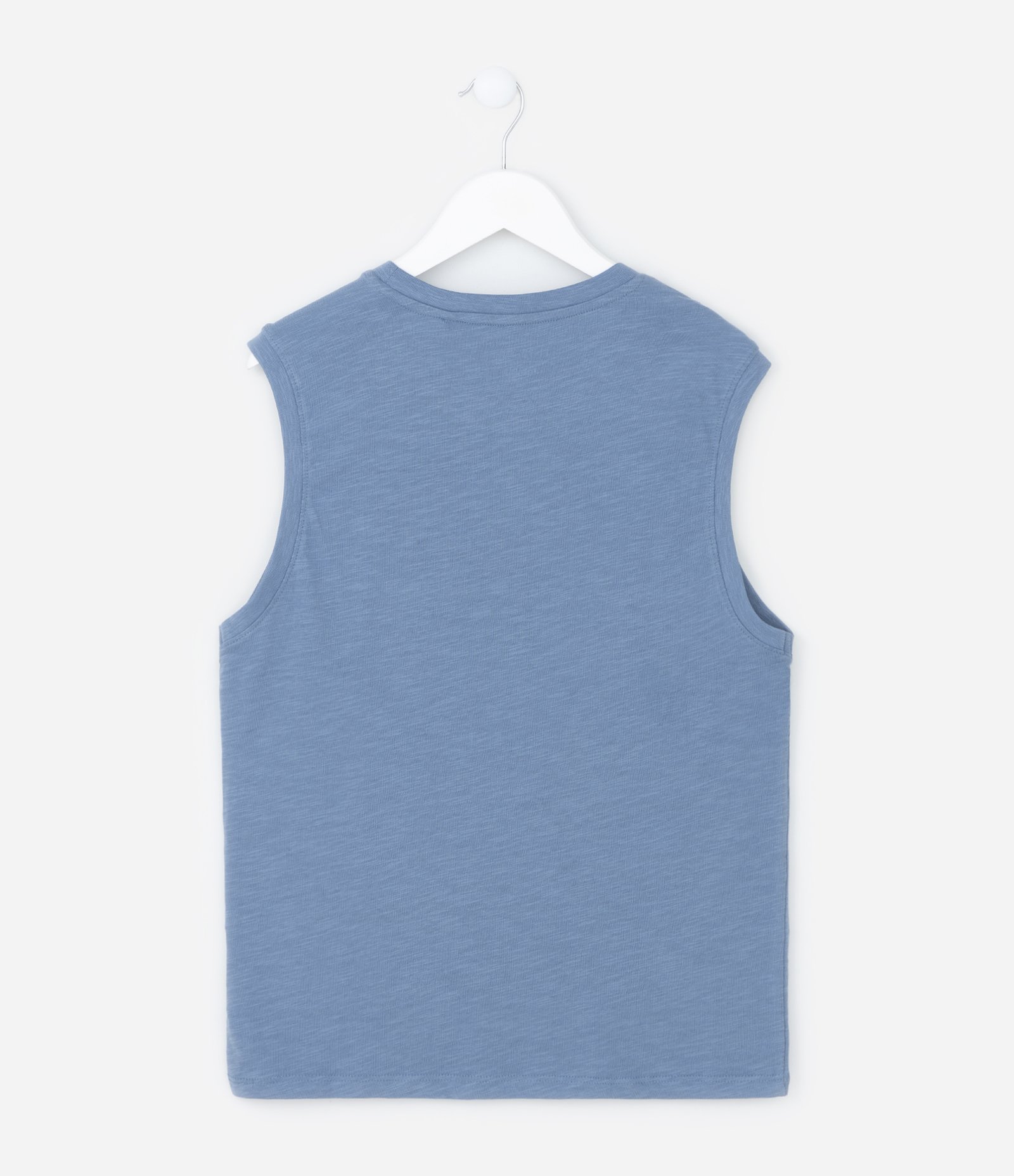 Regata Infantil em Flamê com Bolsinho - Tam 5 a 14 Anos 3