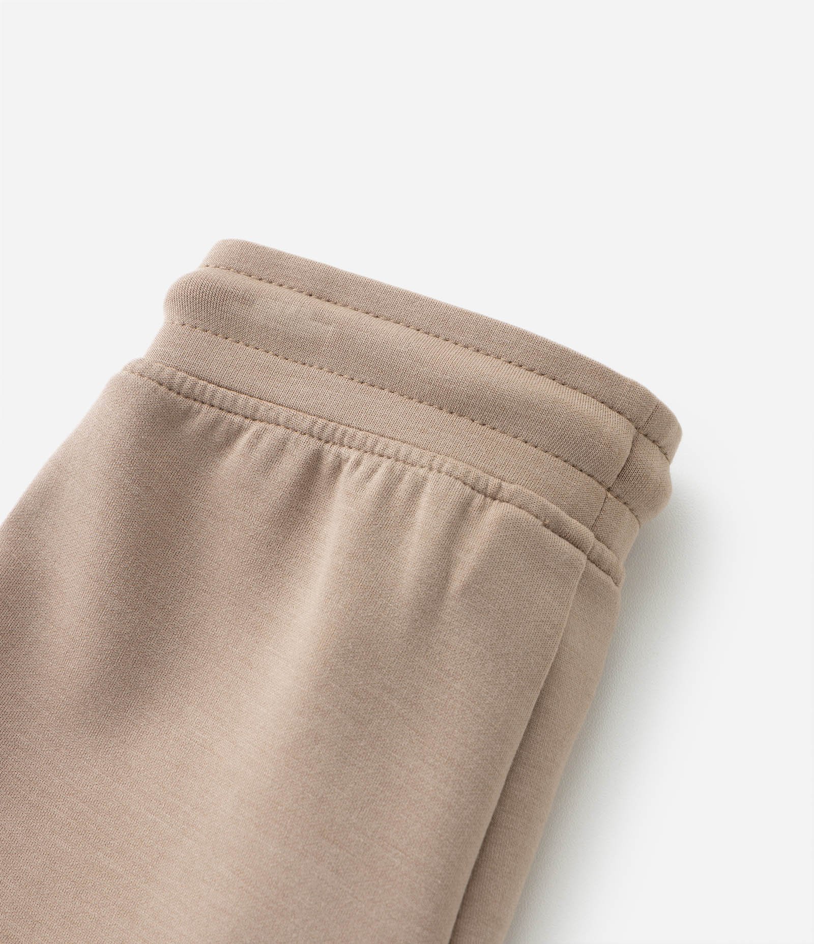 Bermuda Infantil em Modal com Recortes - Tam 1 a 5 anos Marrom Claro 4