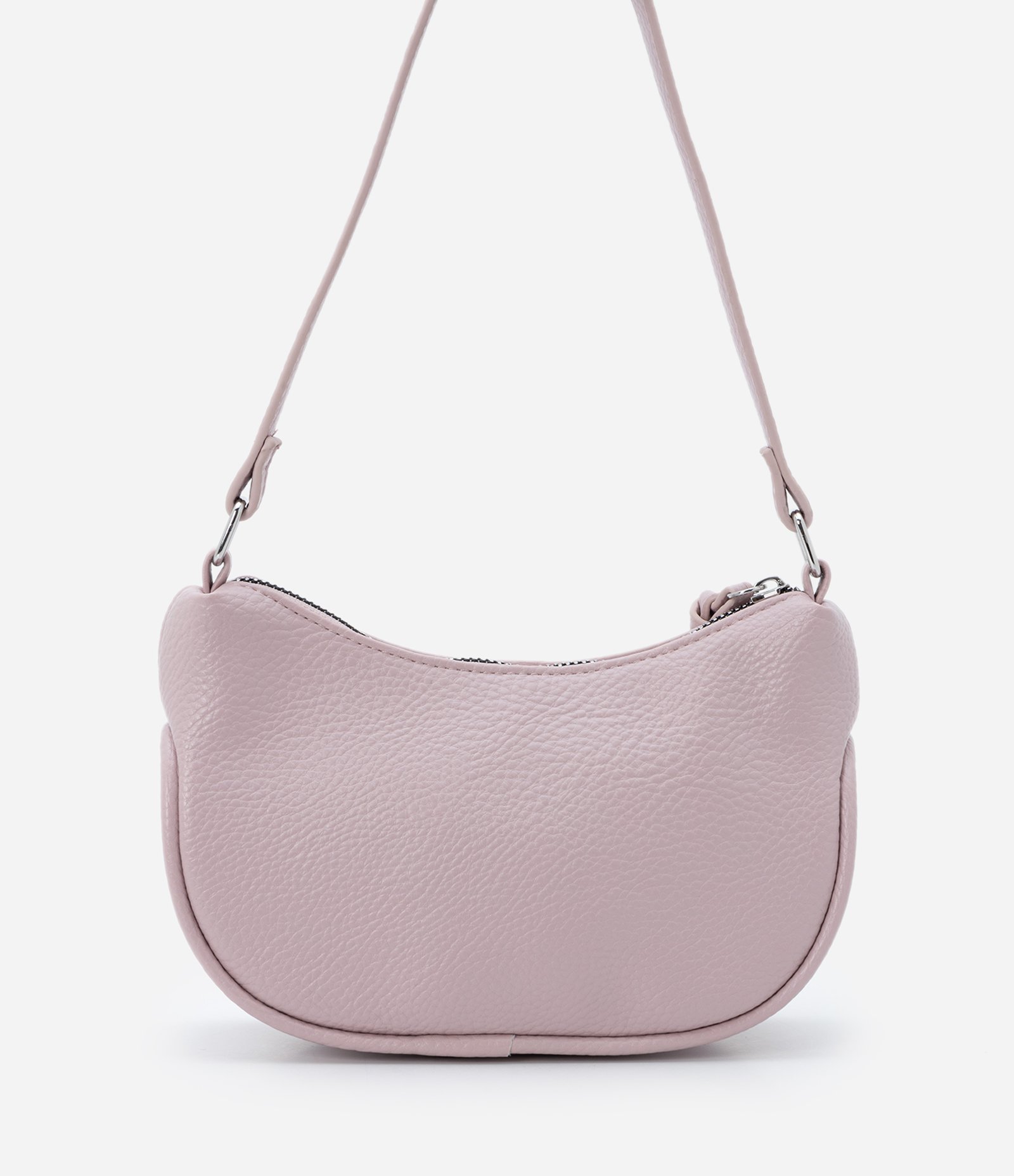 Bolsa Baguete Infantil em PU com Recortes e Bolsinho - Tam U Rosa Claro 3