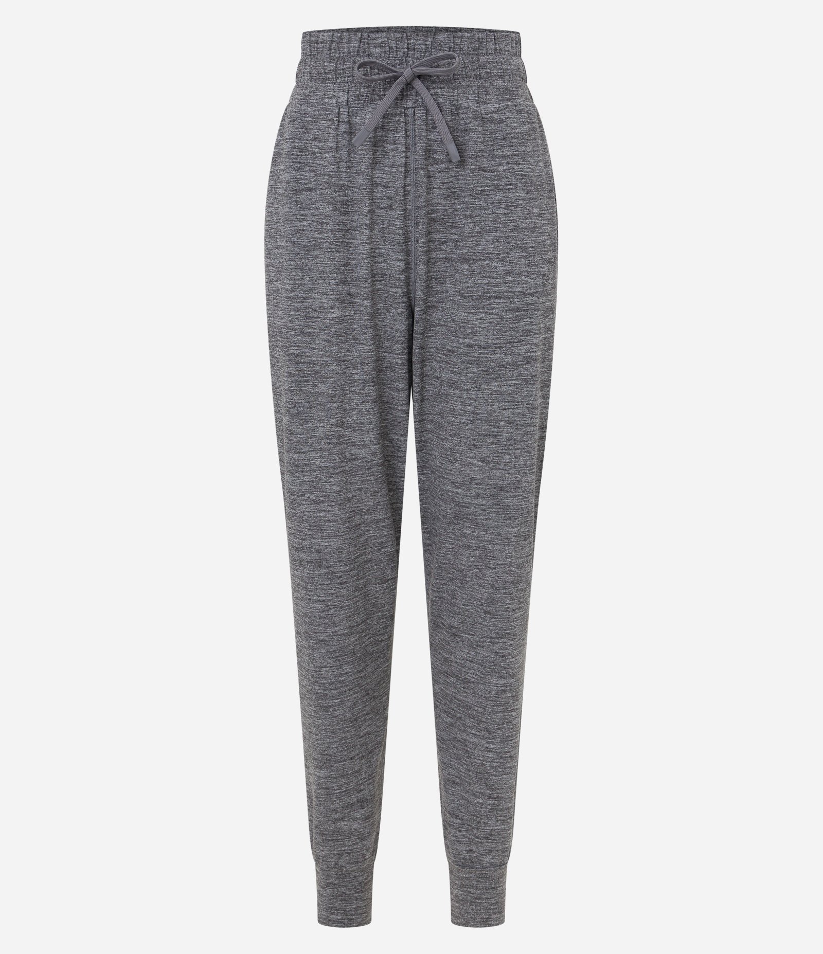 Calça Jogger Esportiva com Cós Regulável e Toque Suave Cinza 5