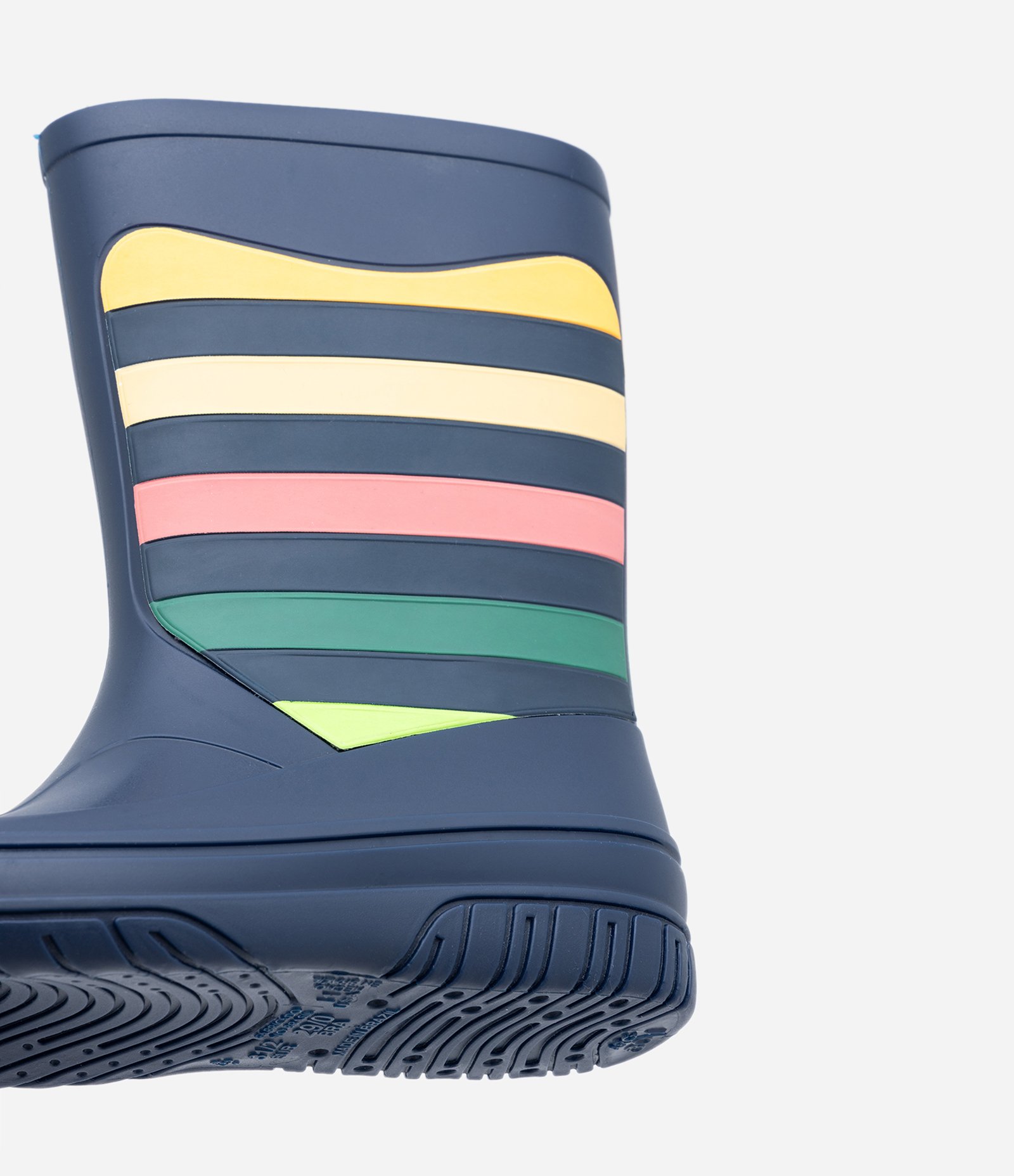 Galocha Infantil com Estampa de Listras - Tam 23 ao 30 Azul Marinho 4