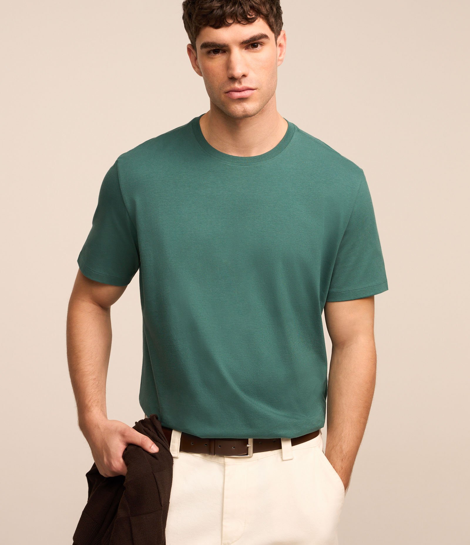 Camiseta Comfort Básica em Algodão Peruano 1