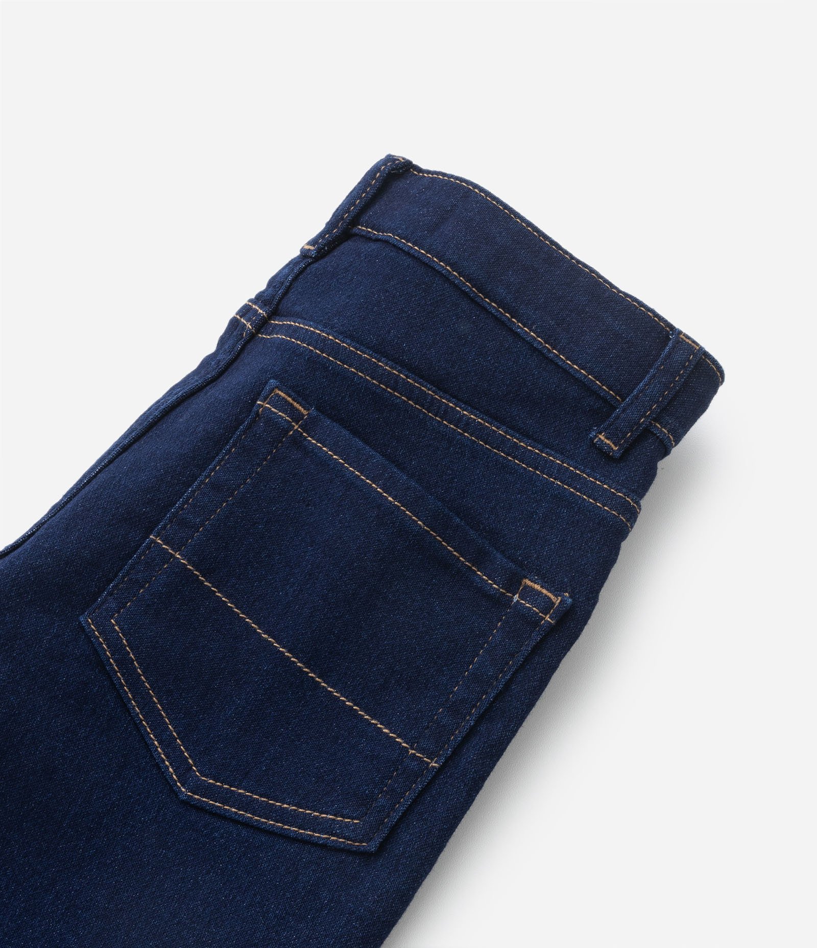 Calça Skinny Infantil em Jeans - Tam 5 a 14 Azul Escuro 5